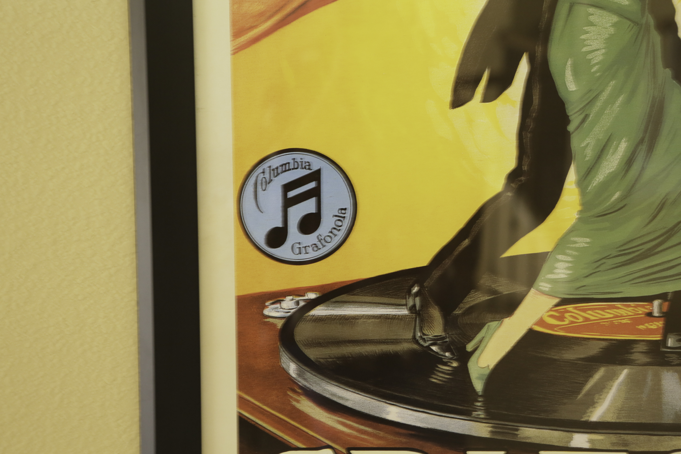 Columbia Records Italian "Grafofoni Columbia" Advertisement Print