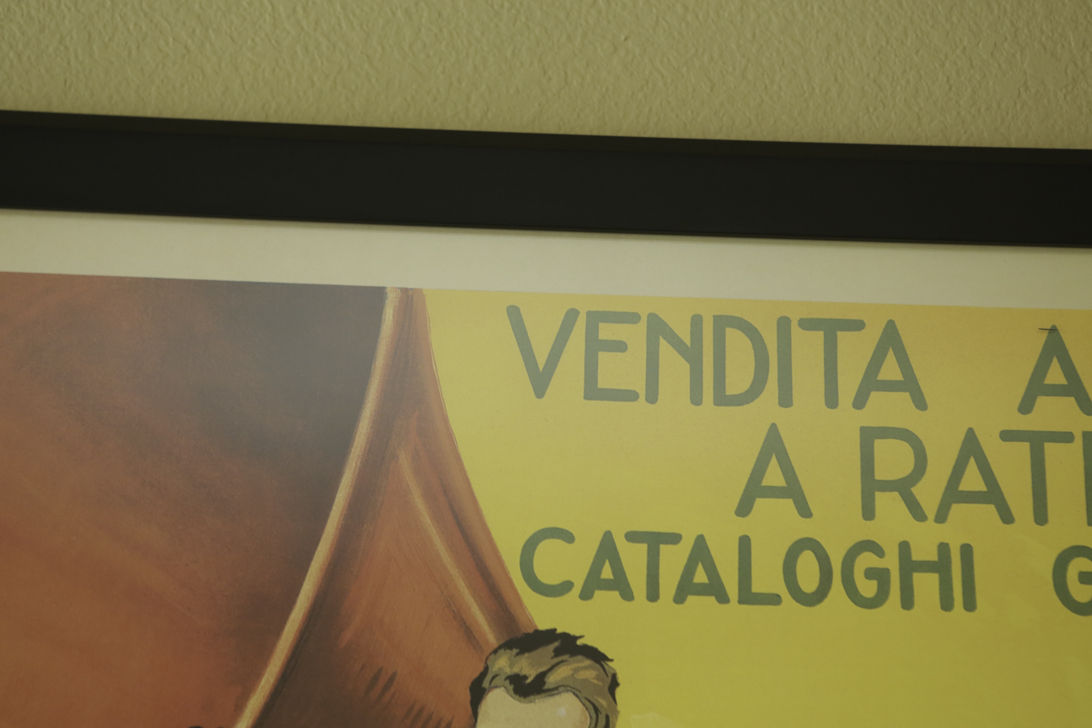 Columbia Records Italian "Grafofoni Columbia" Advertisement Print