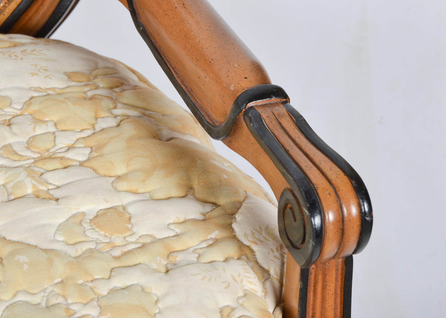 Vintage Cane Back Settee