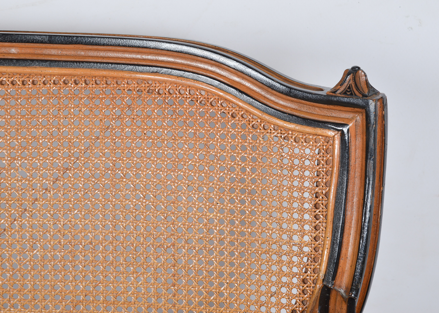 Vintage Cane Back Settee