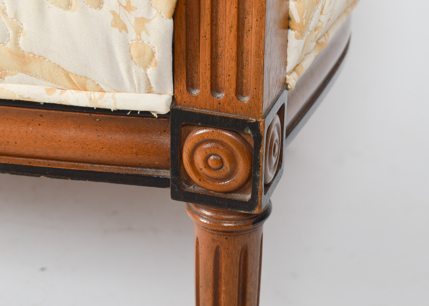 Vintage Cane Back Settee