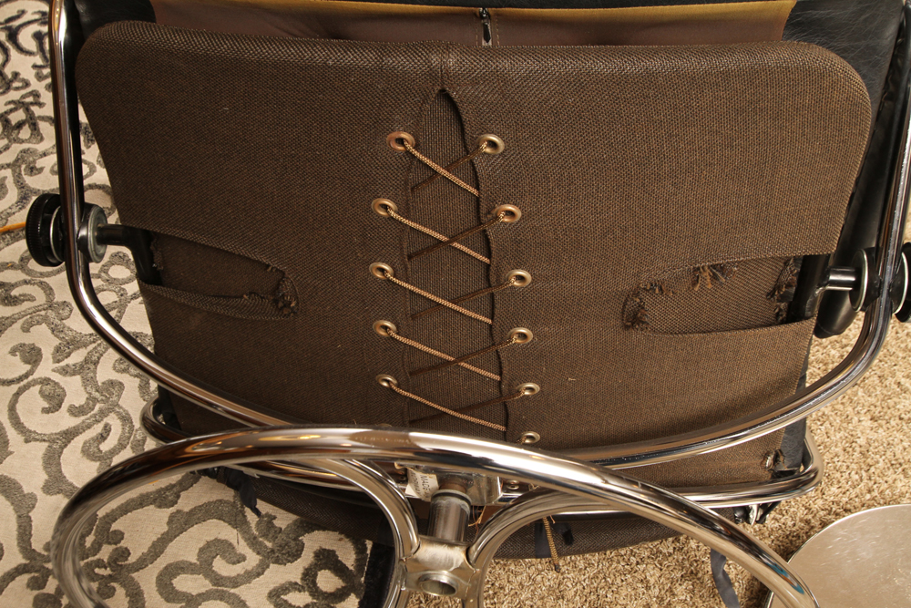 Ekornes Style Chair and Ottoman