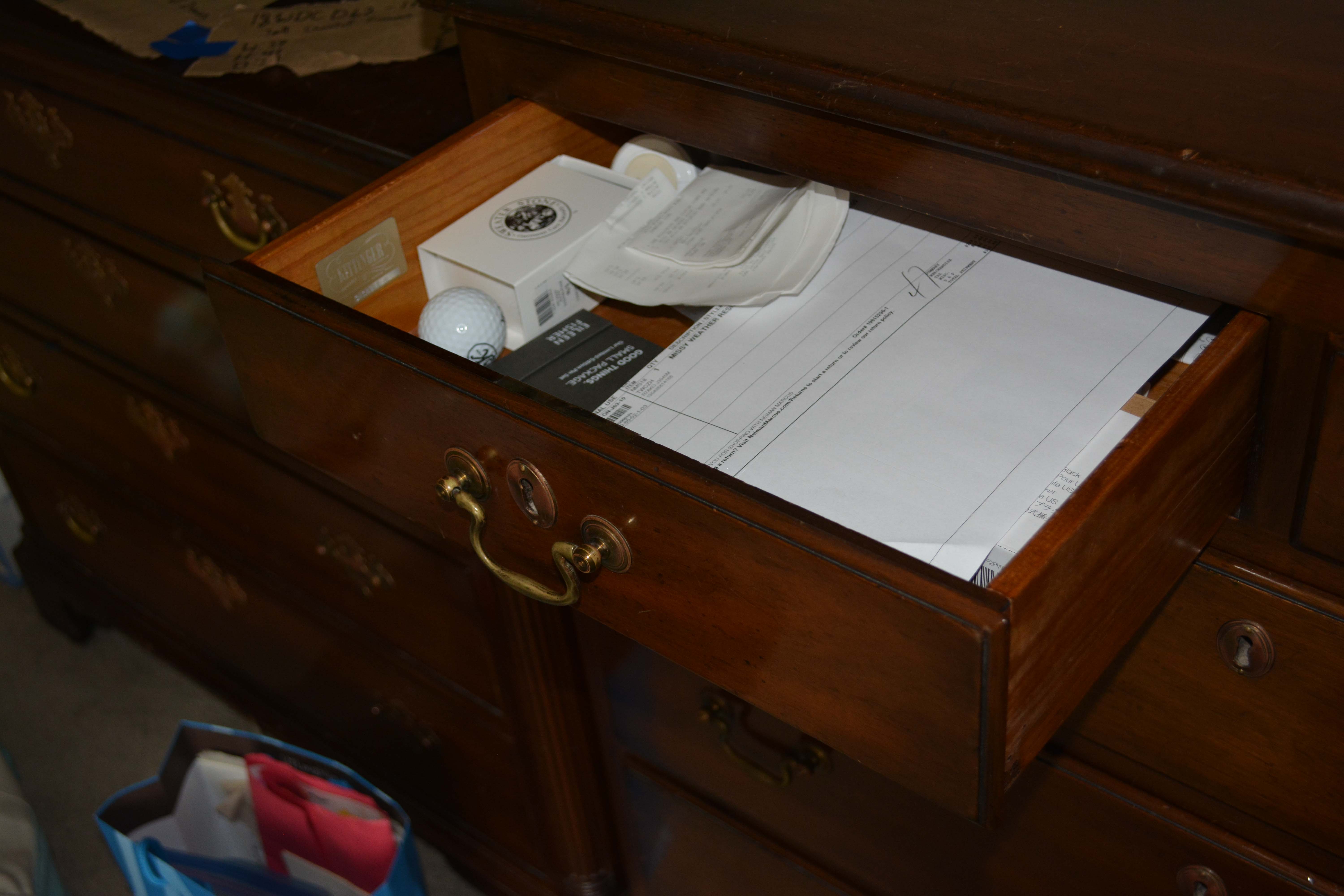 Vintage Chippendale Style Chest of Drawers by Kittinger