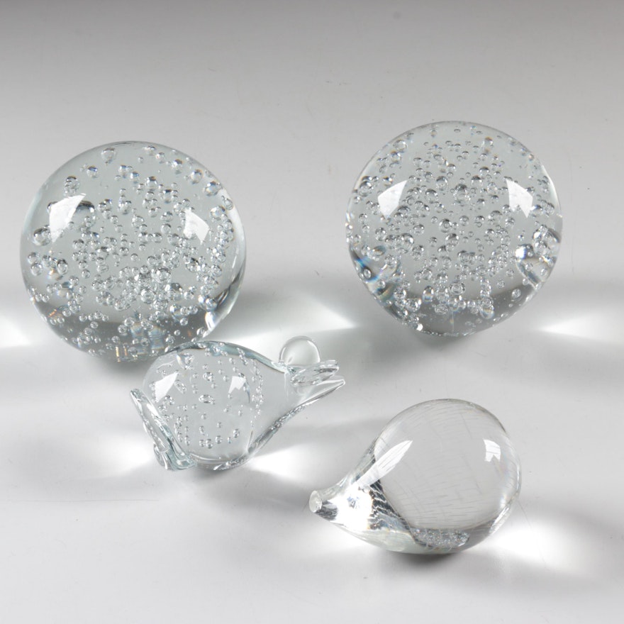 Glass Paperweights