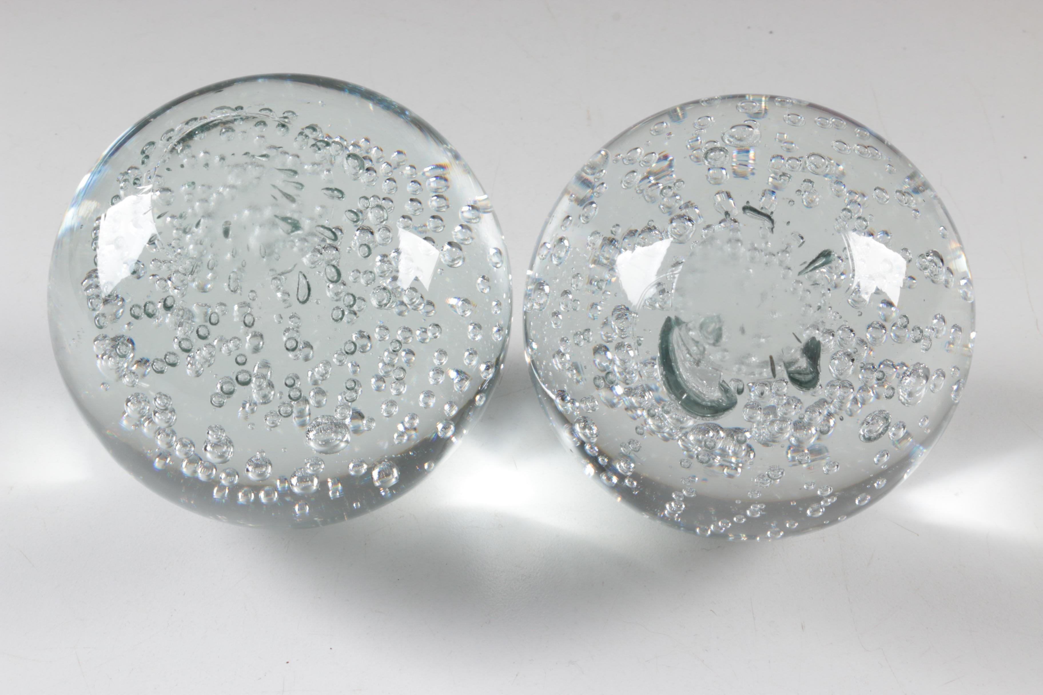 Glass Paperweights