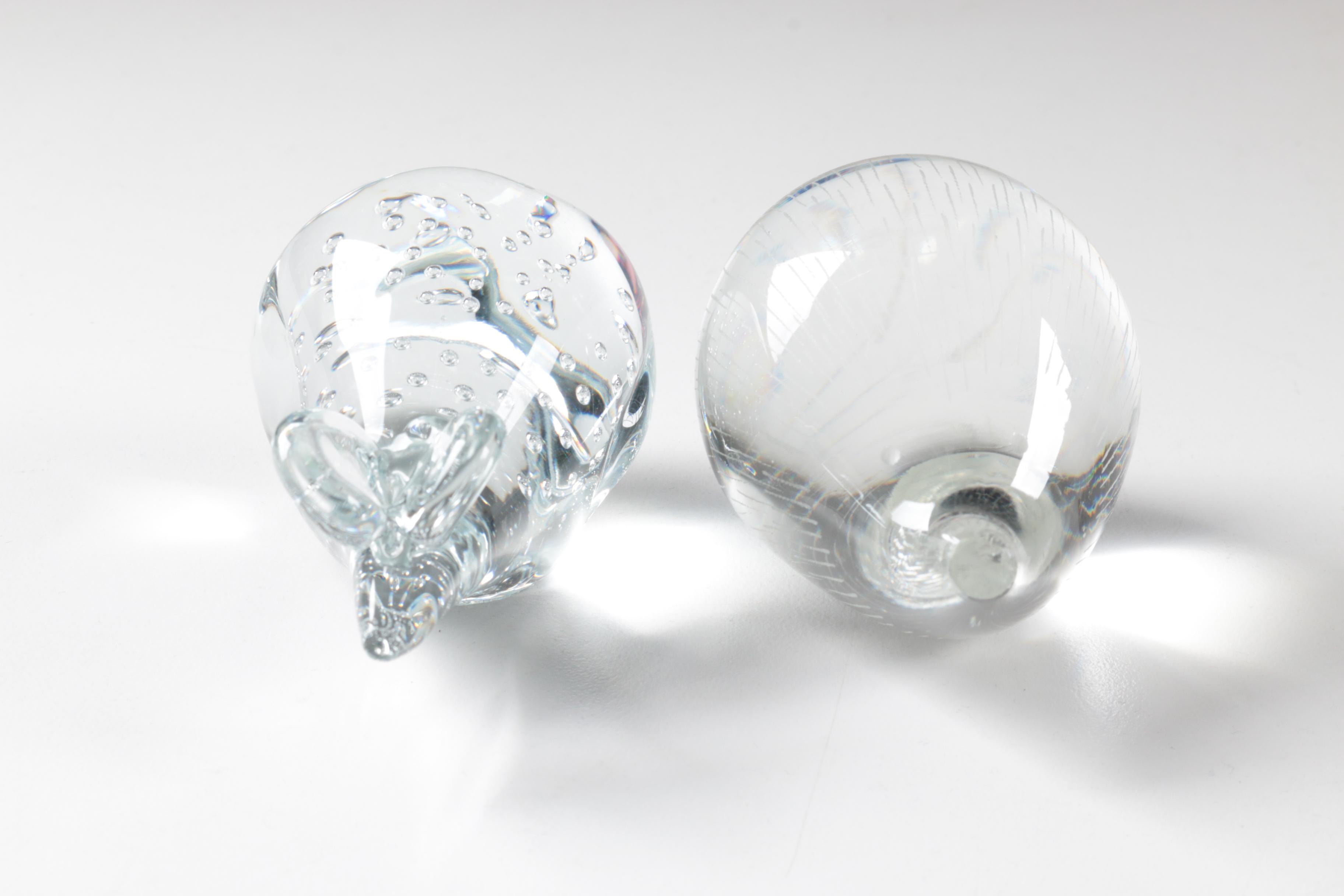 Glass Paperweights