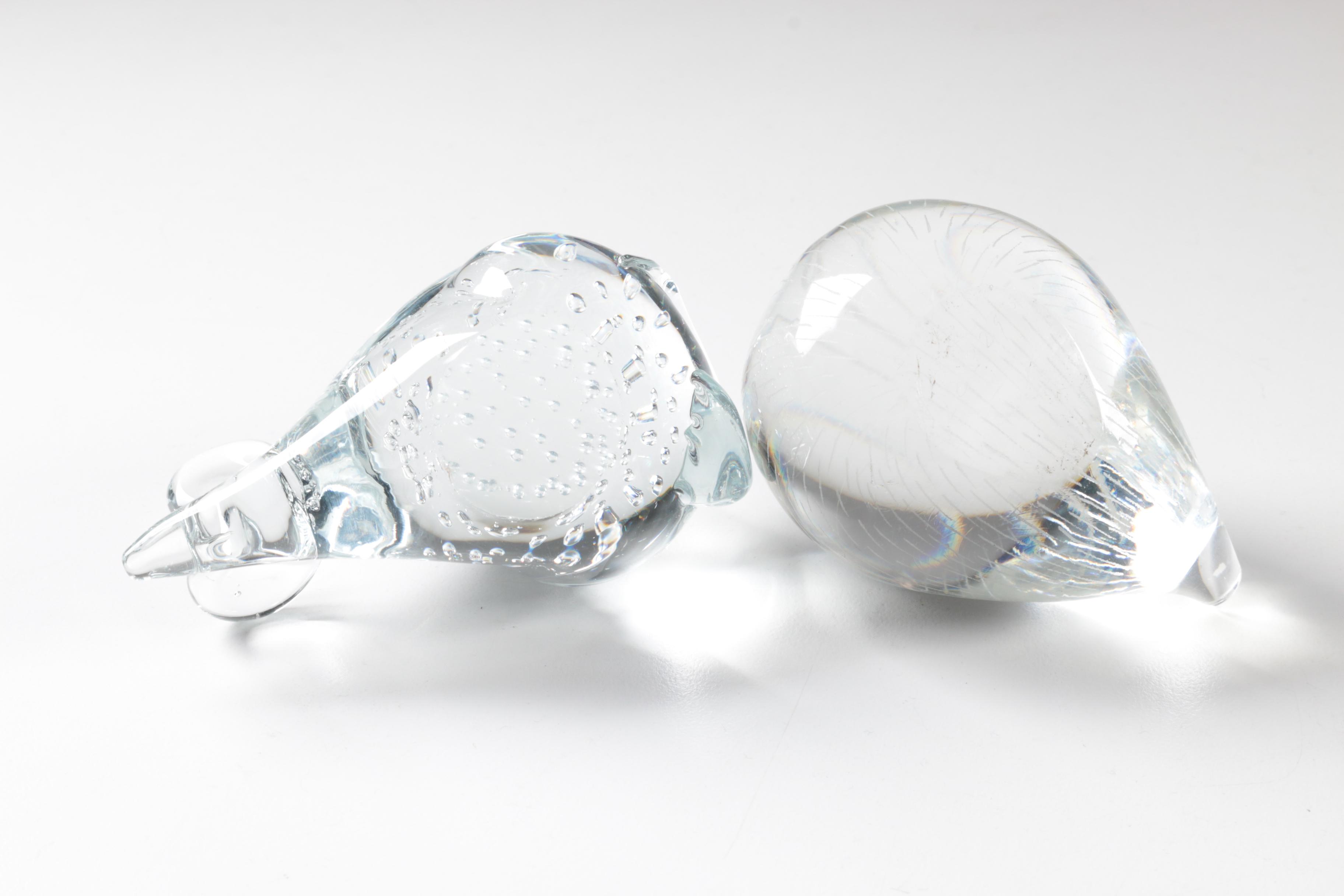 Glass Paperweights