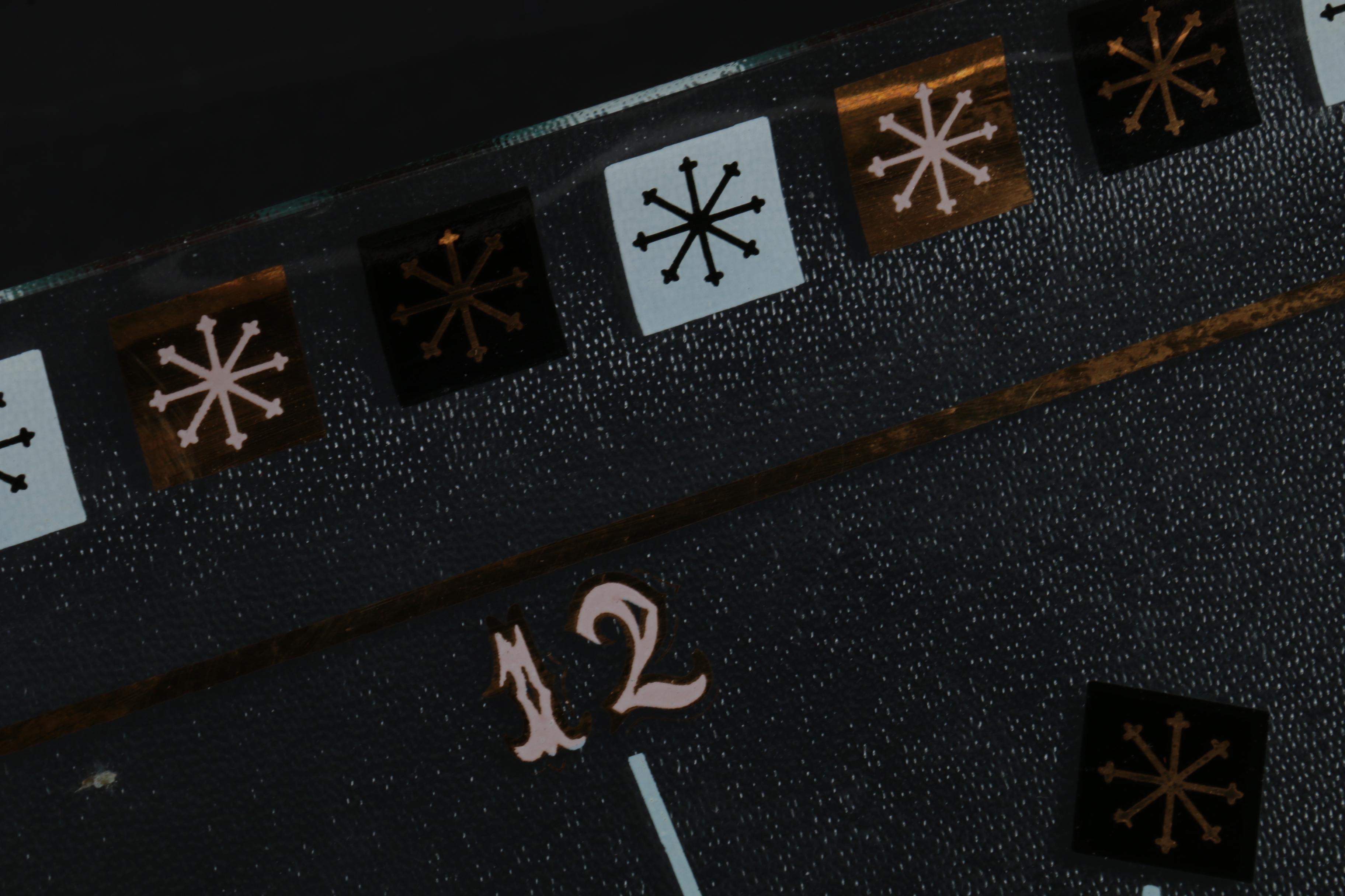 Vintage Atomic Glass Carafe and Tray