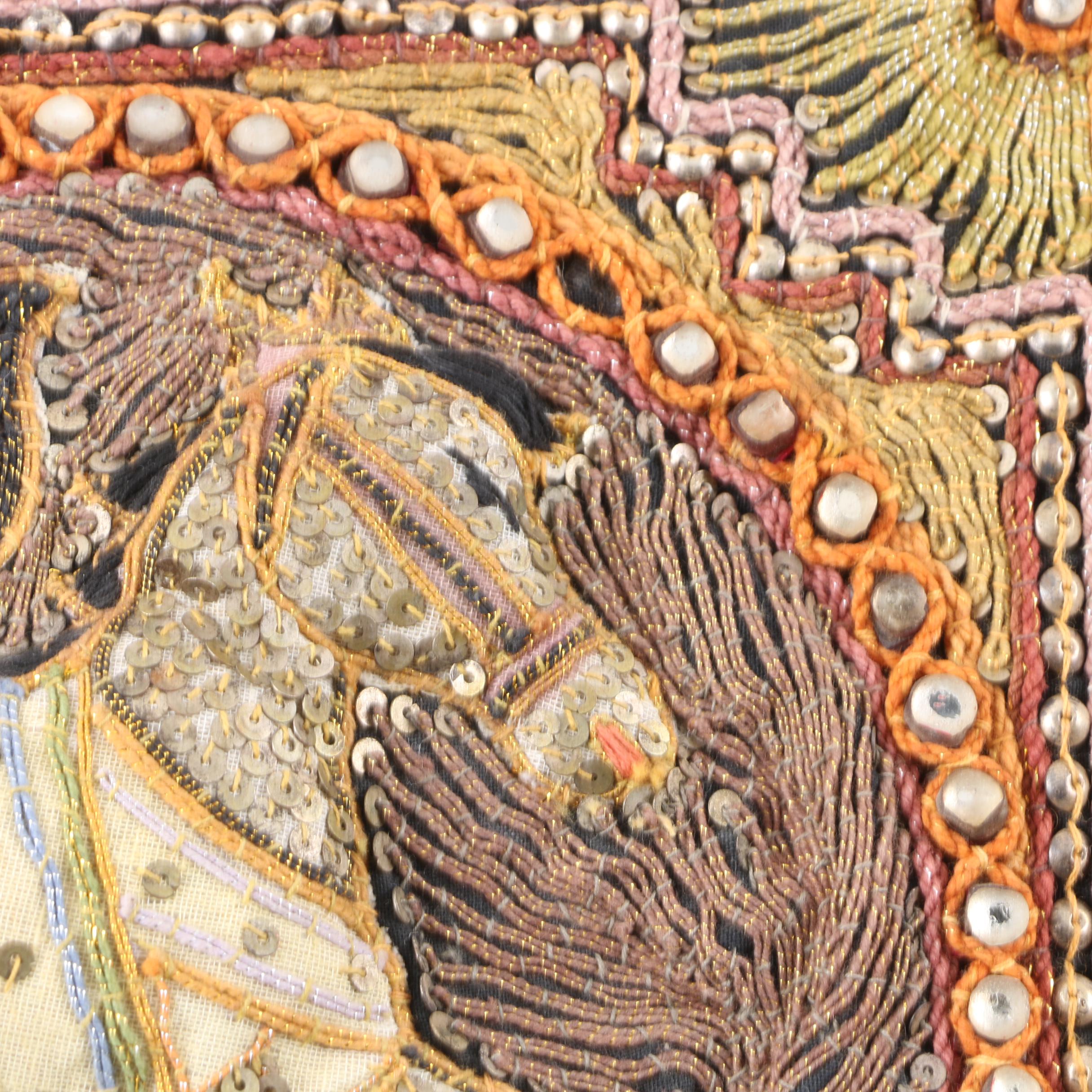 Burmese Kalaga Tapestry Style Pillow Covers