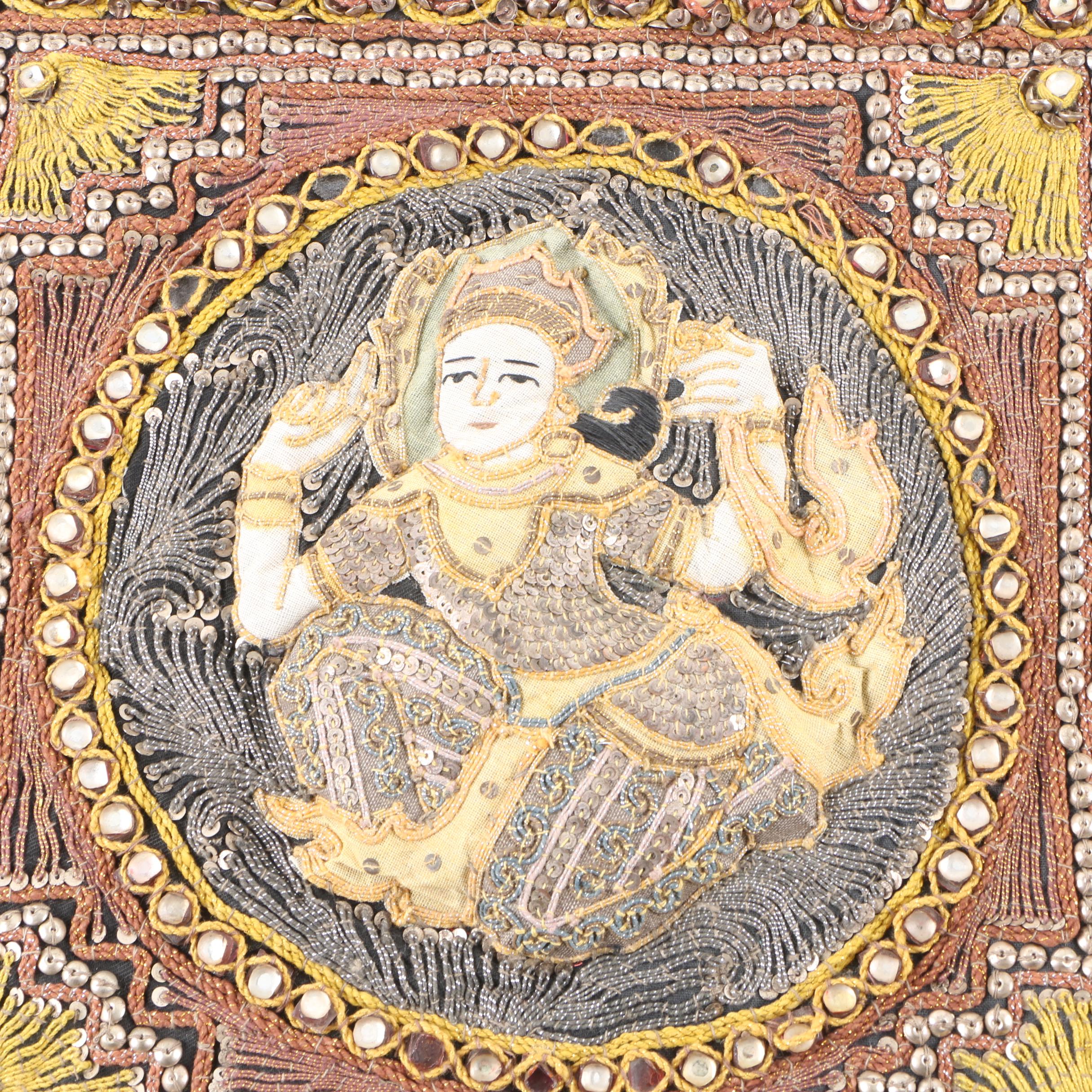 Burmese Kalaga Tapestry Style Pillow Covers