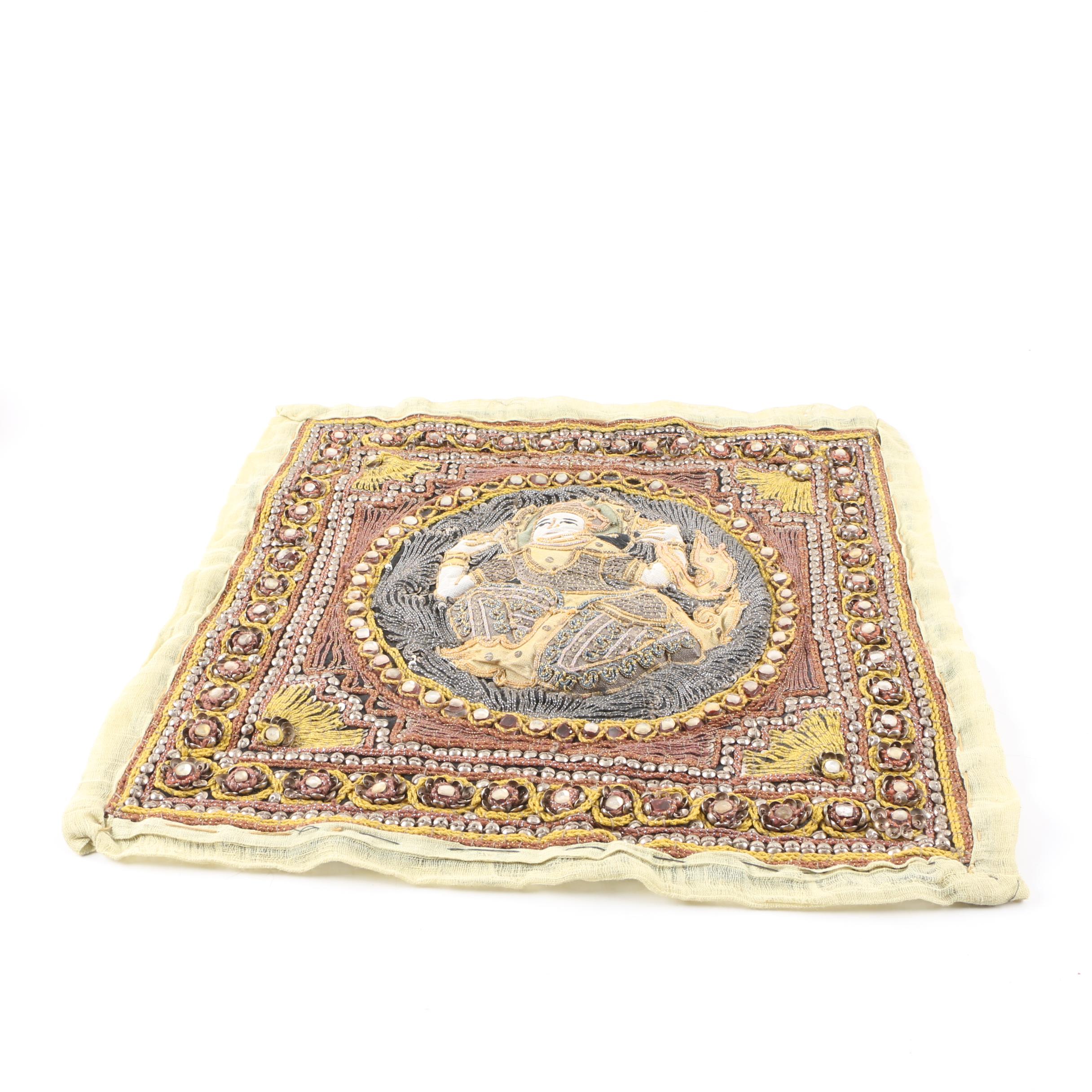 Burmese Kalaga Tapestry Style Pillow Covers