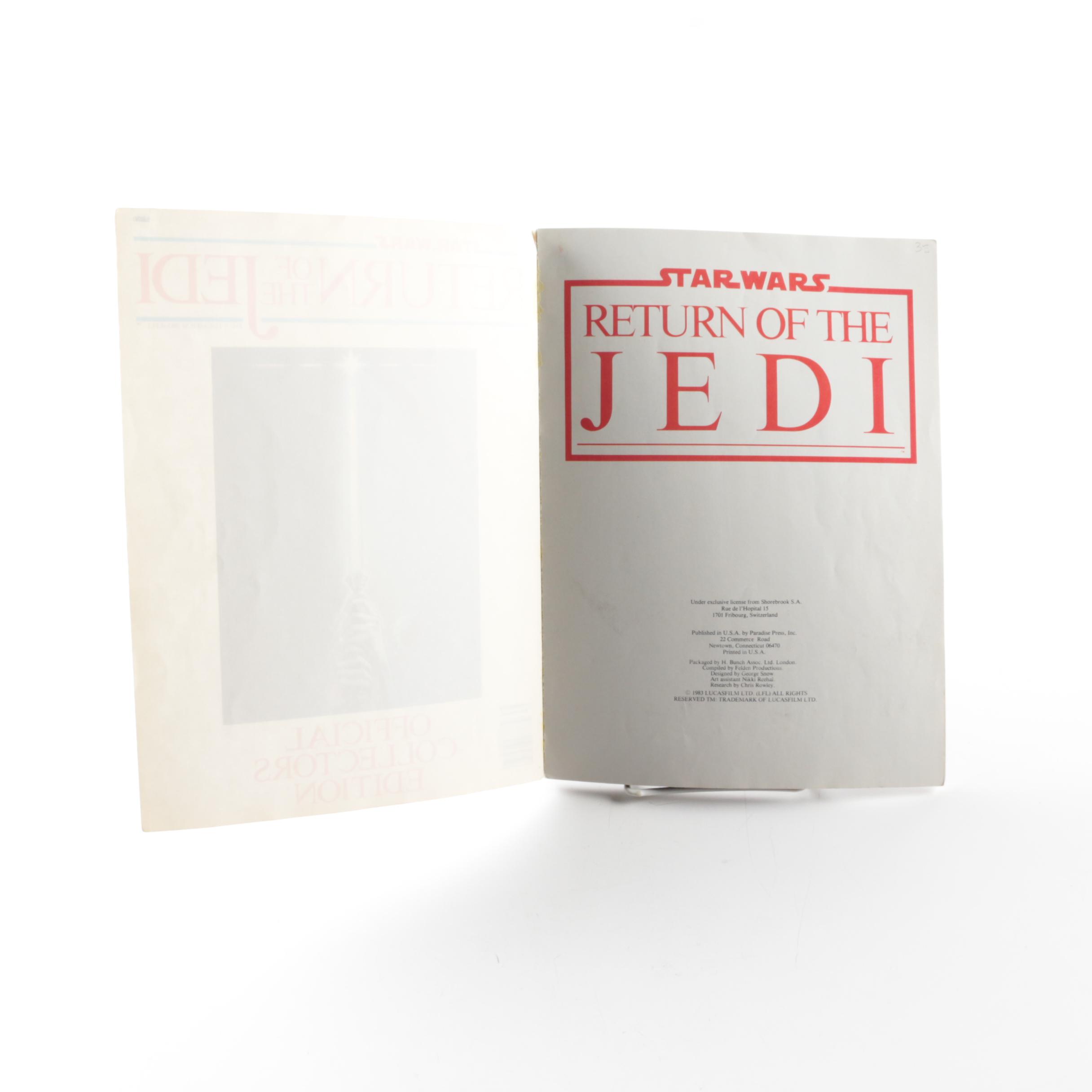 Vintage and Modern "Star Wars" Magazines, Records, Books and Other Collectibles