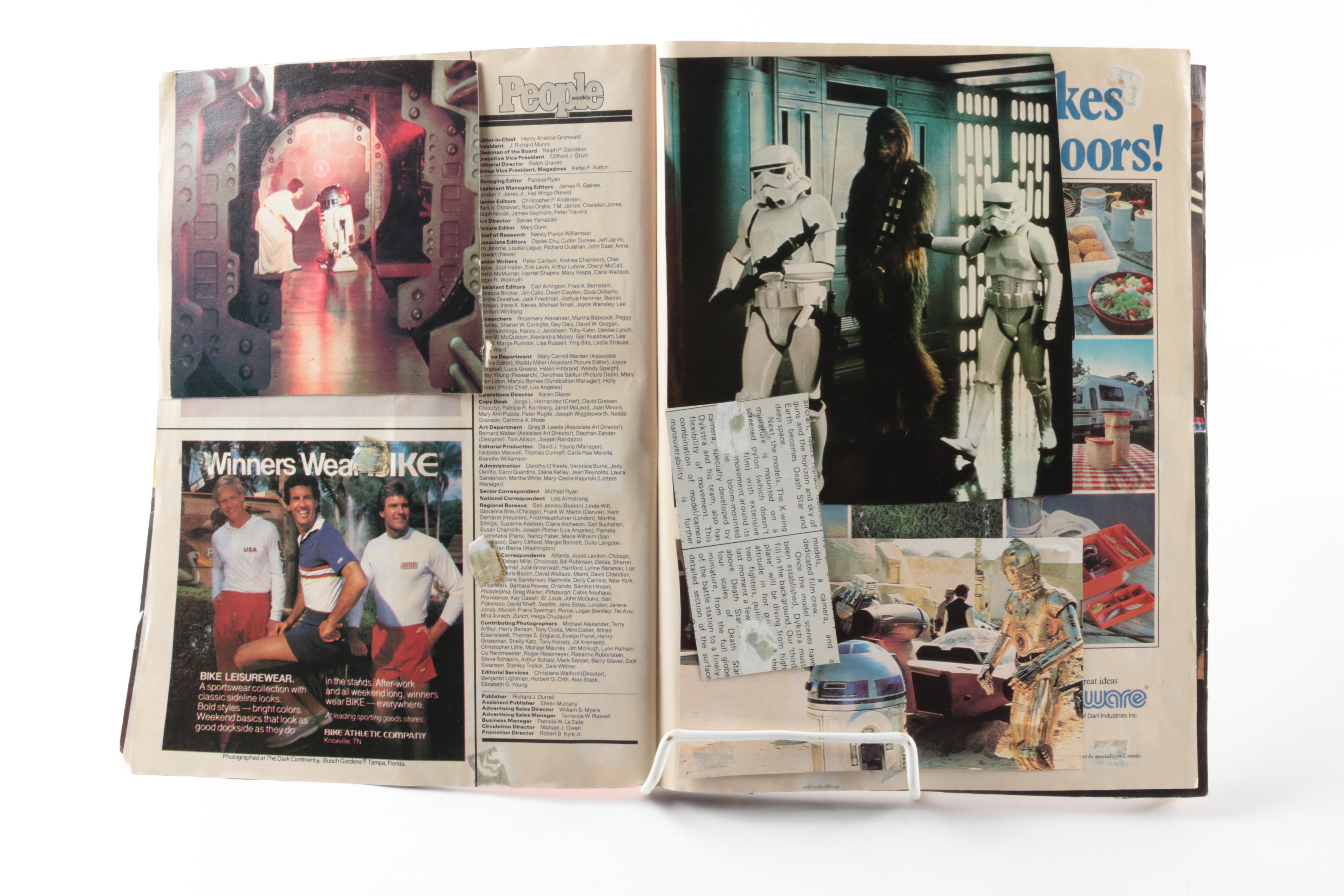Vintage and Modern "Star Wars" Magazines, Records, Books and Other Collectibles