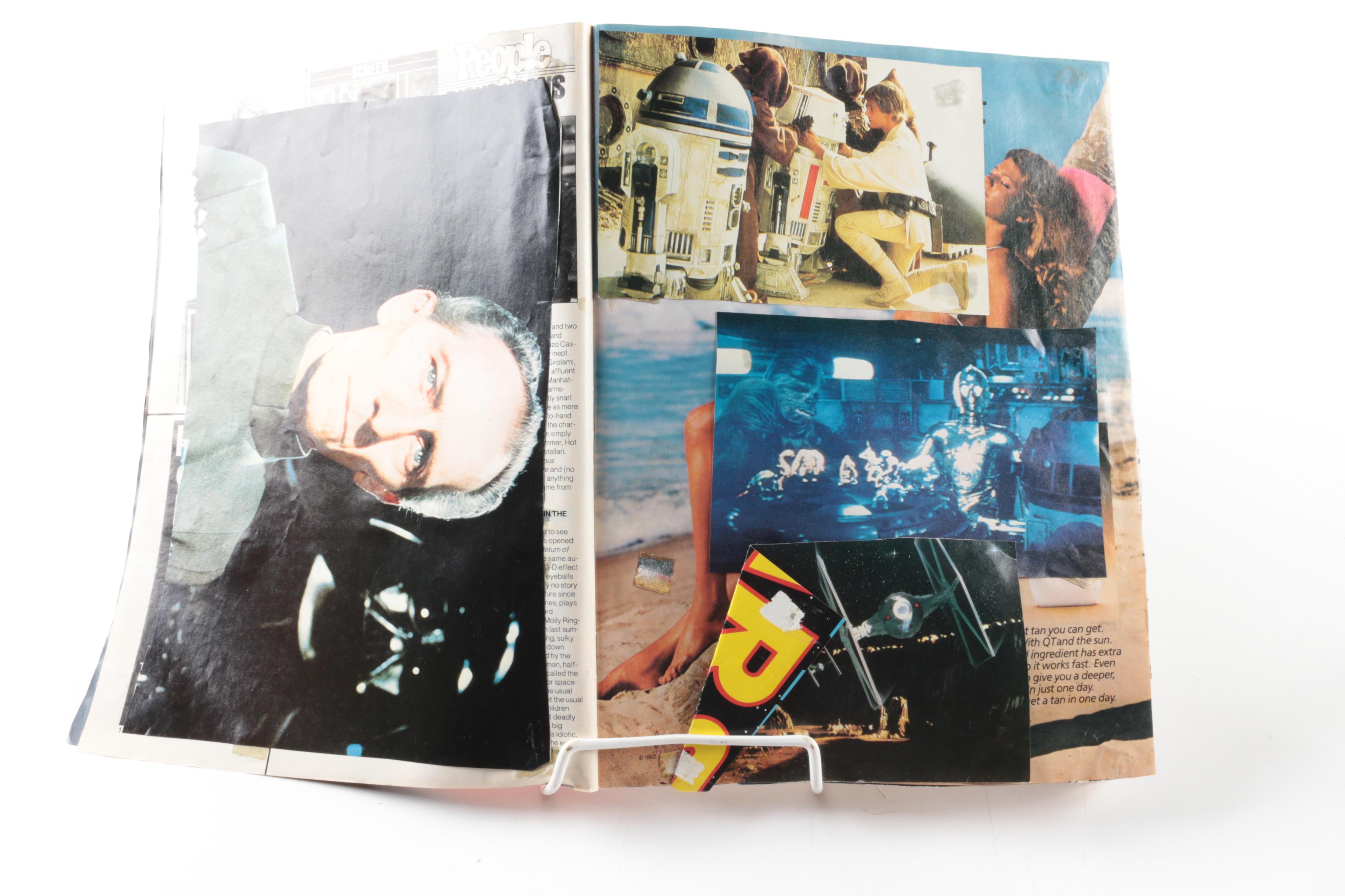 Vintage and Modern "Star Wars" Magazines, Records, Books and Other Collectibles