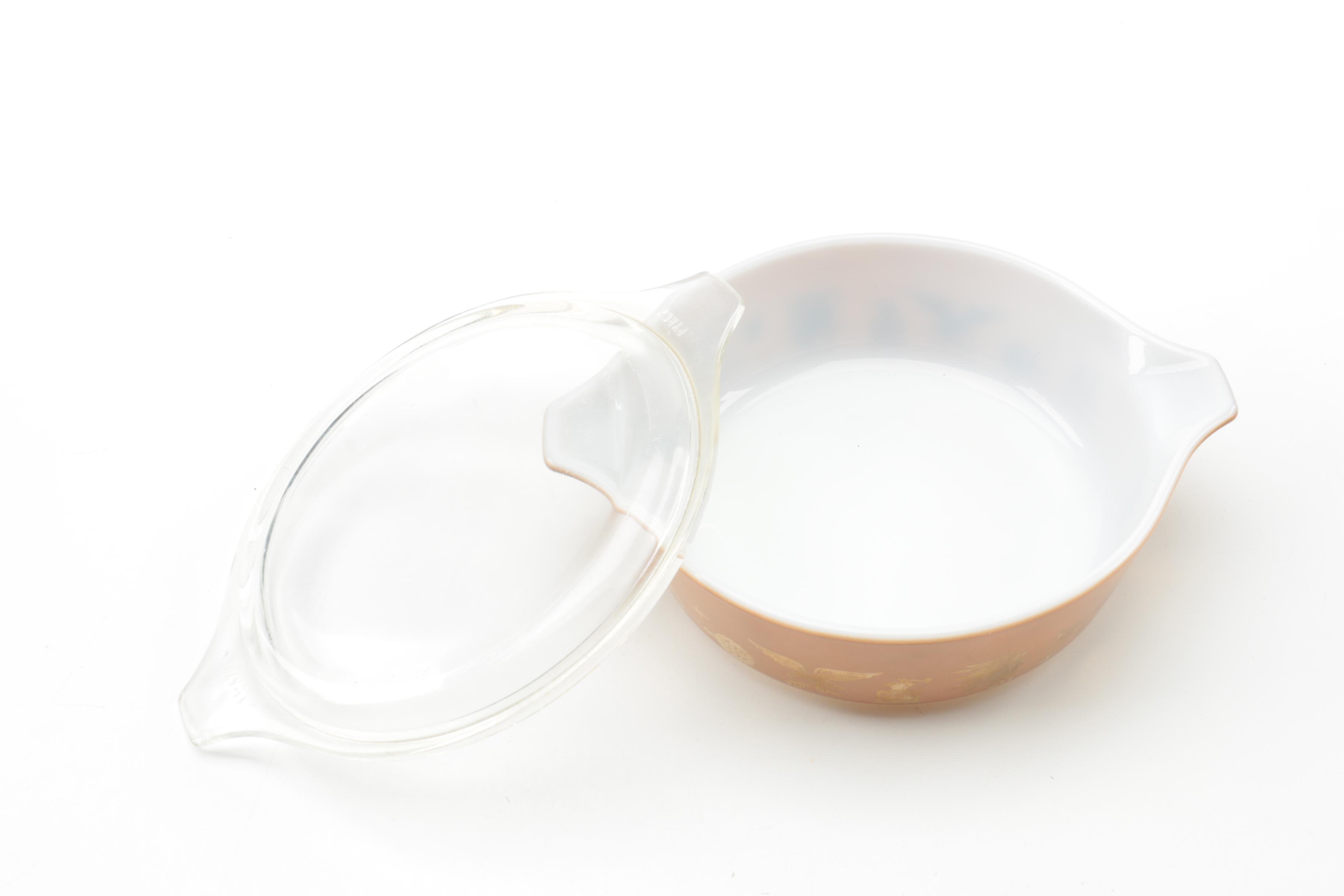 Vintage Pyrex "Americana" Glass Dish Set