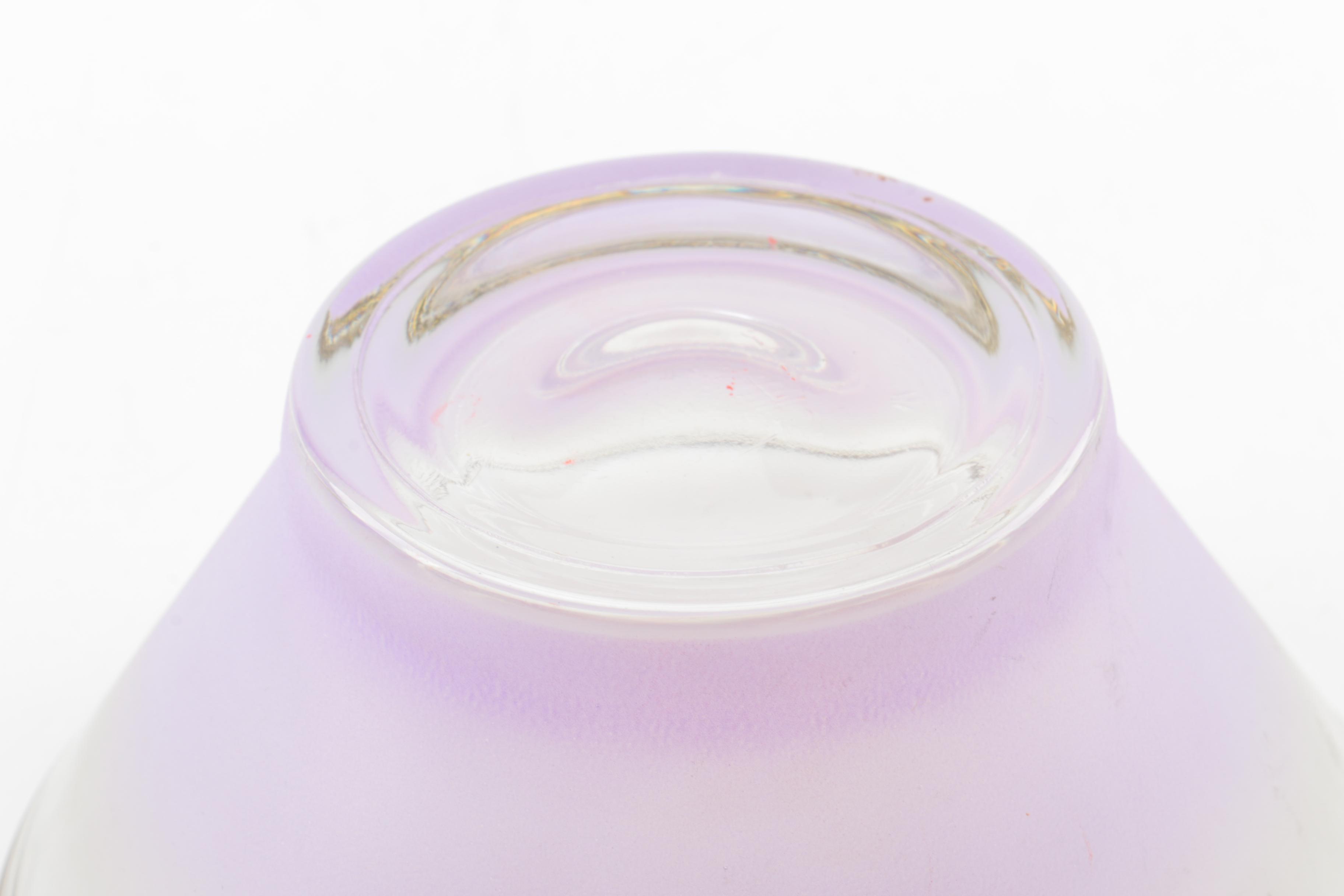 Vintage Blendo Glass Carafe, Wine Glasses and Bowls