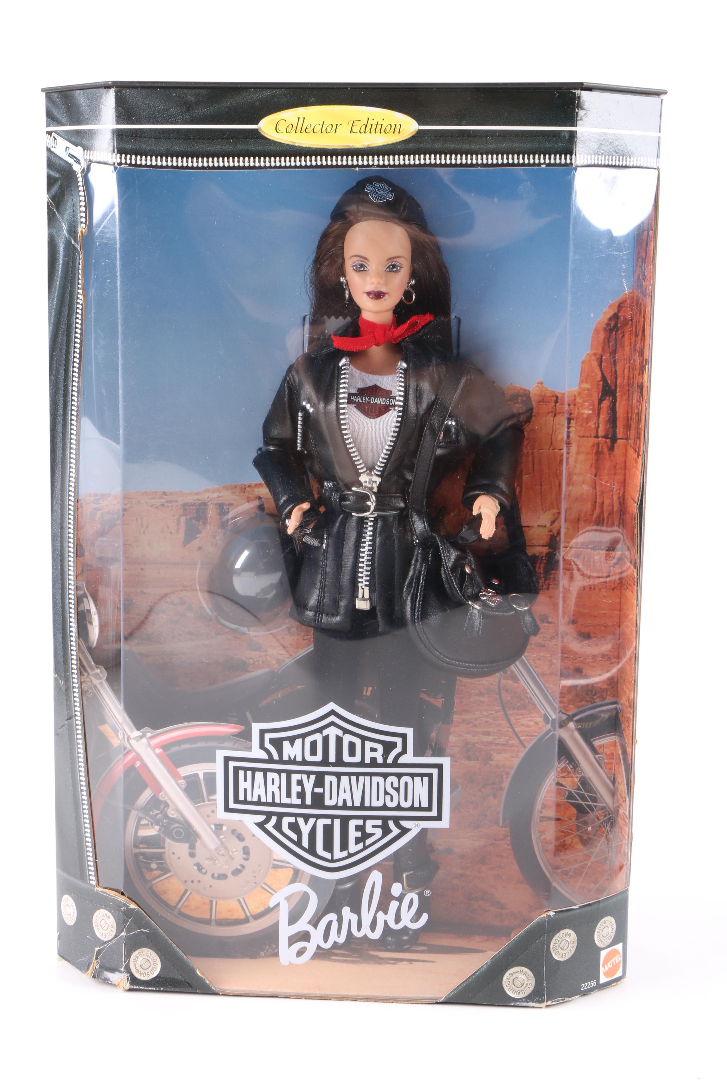 1998 Mattel "Harley-Davidson Barbie" Dolls