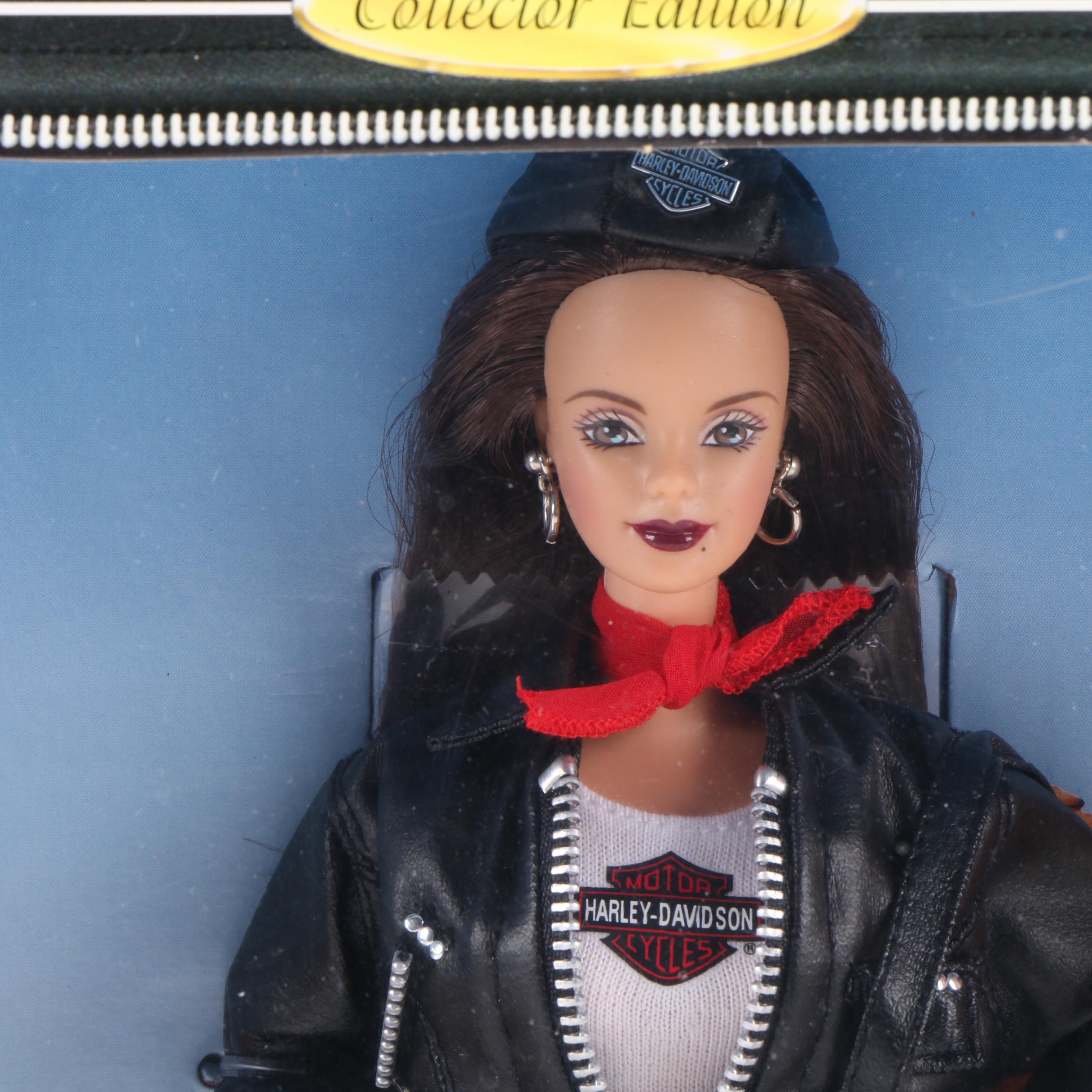 1998 Mattel "Harley-Davidson Barbie" Dolls