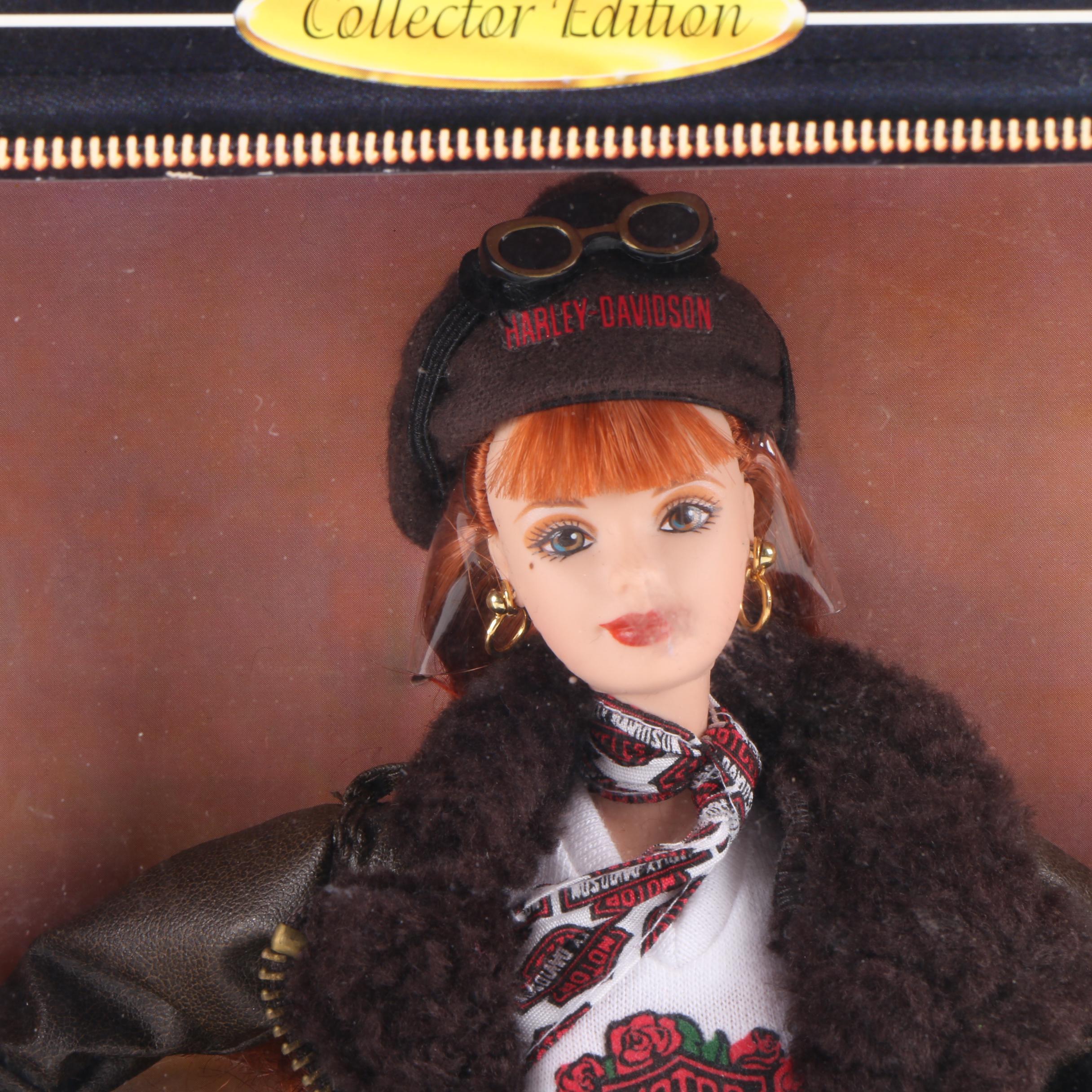 1998 Mattel "Harley-Davidson Barbie" Dolls