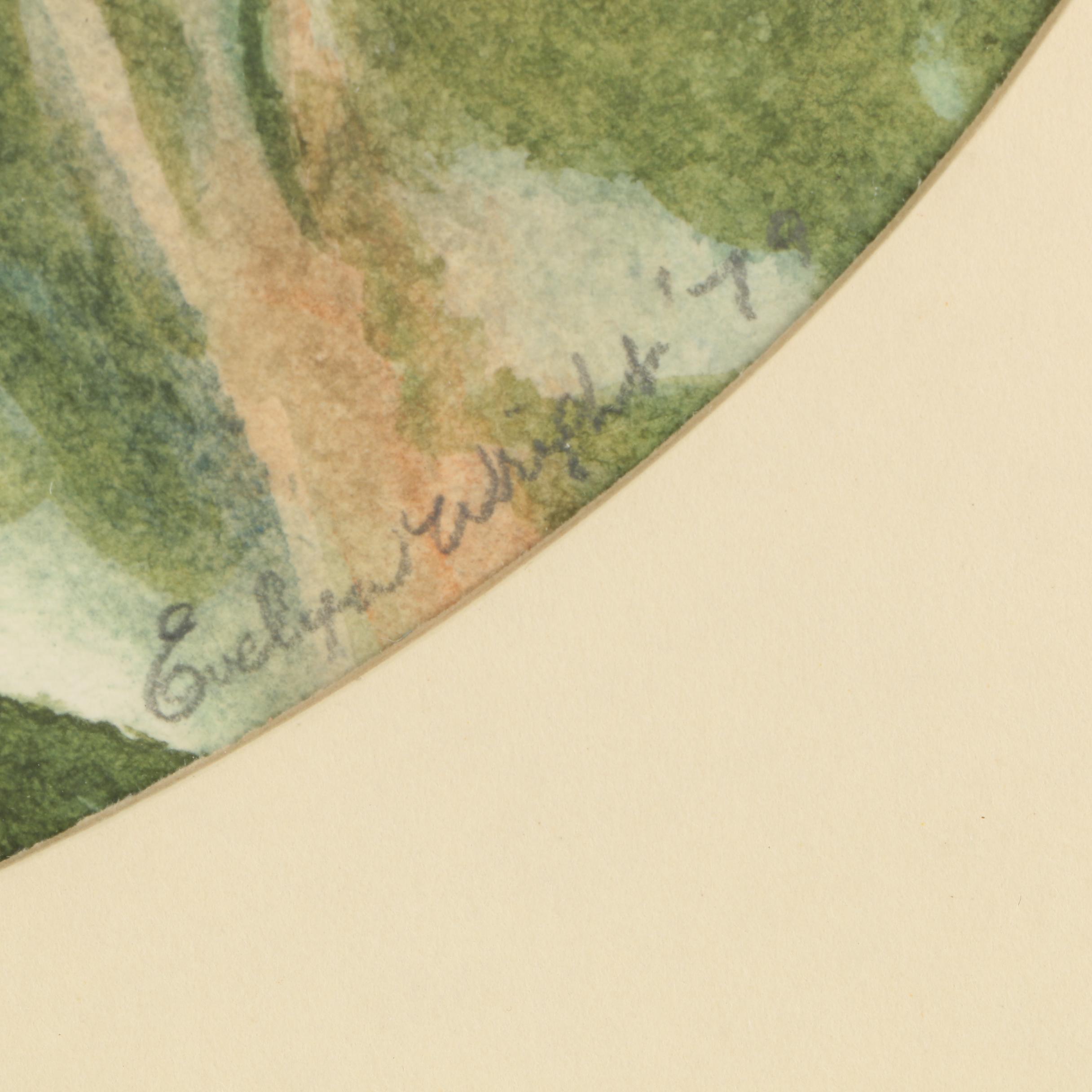 Evelyn Wright Watercolor Painting