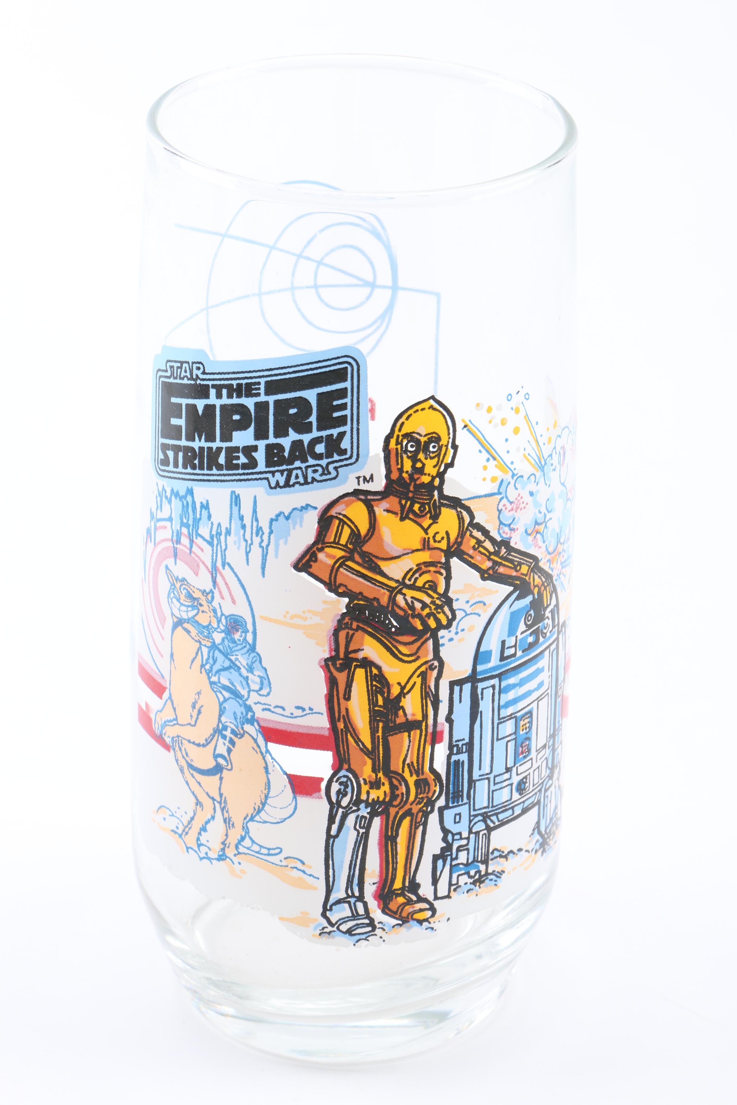 Vintage Star Wars "Empire Strikes Back" Drinking Glasses