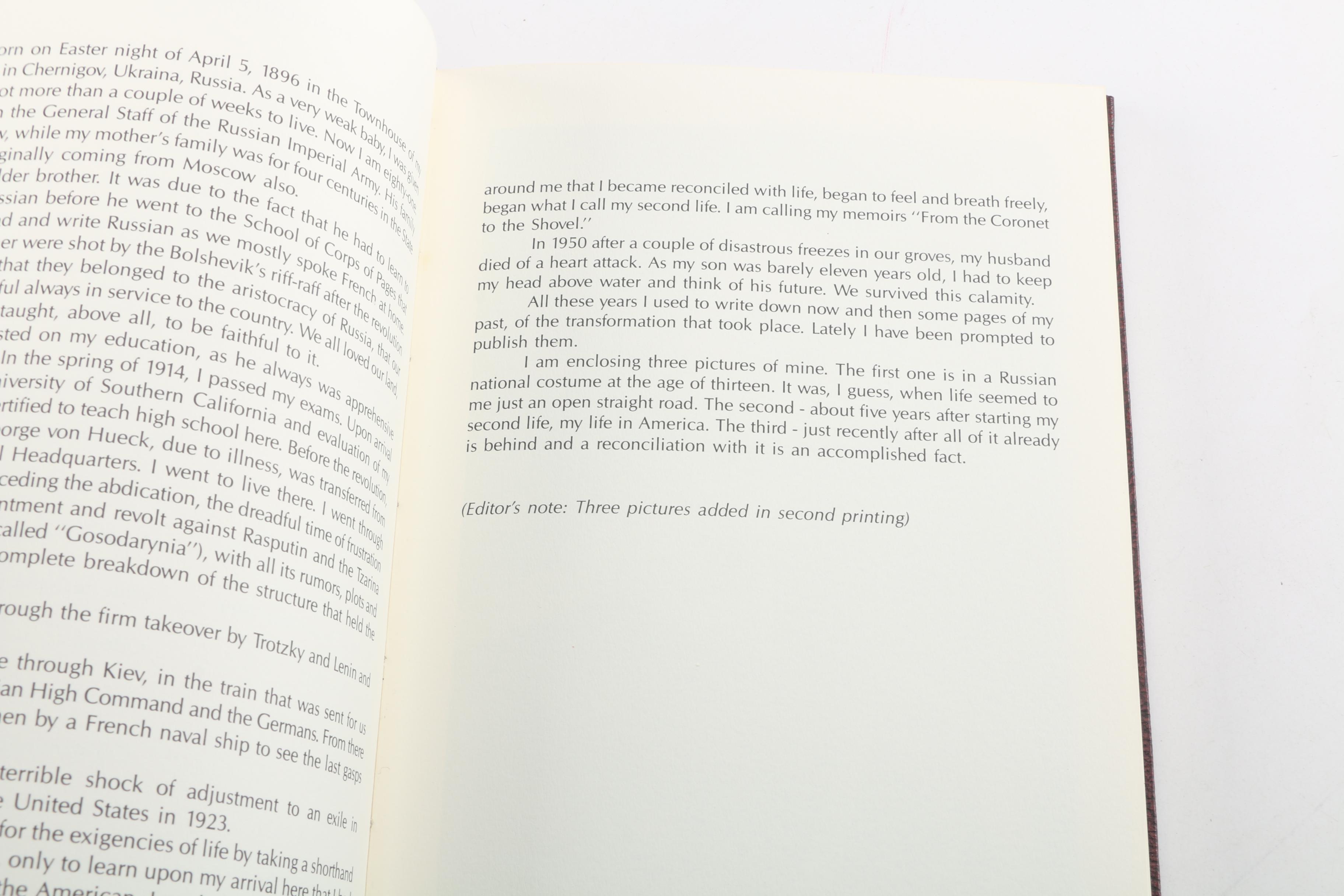 1967 "Around the Kremlin" and 1990 "From the Coronet to the Shovel"