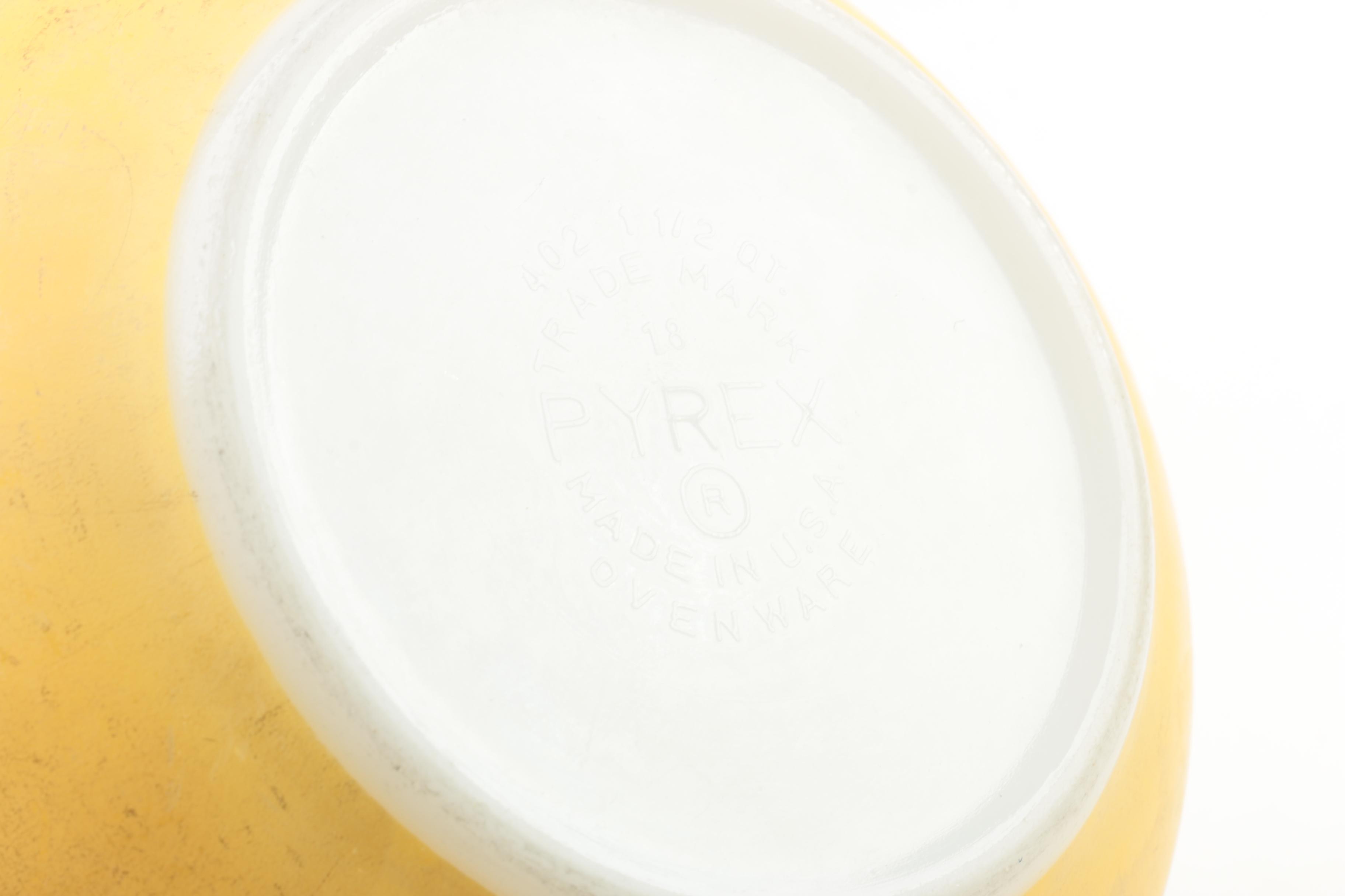 Pyrex "Primary Colors" Cinderella Mixing Bowls and Pyrex Bakeware