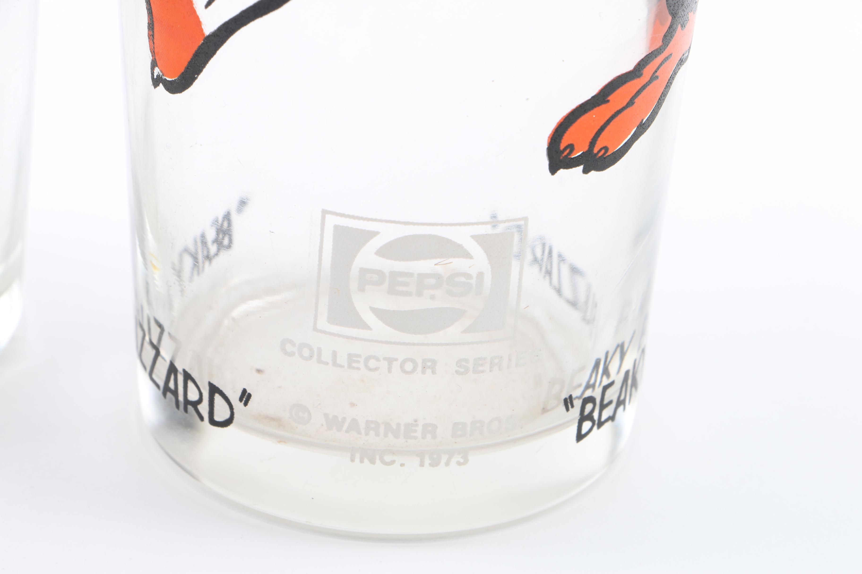 Vintage Looney Tunes Glass Tumblers
