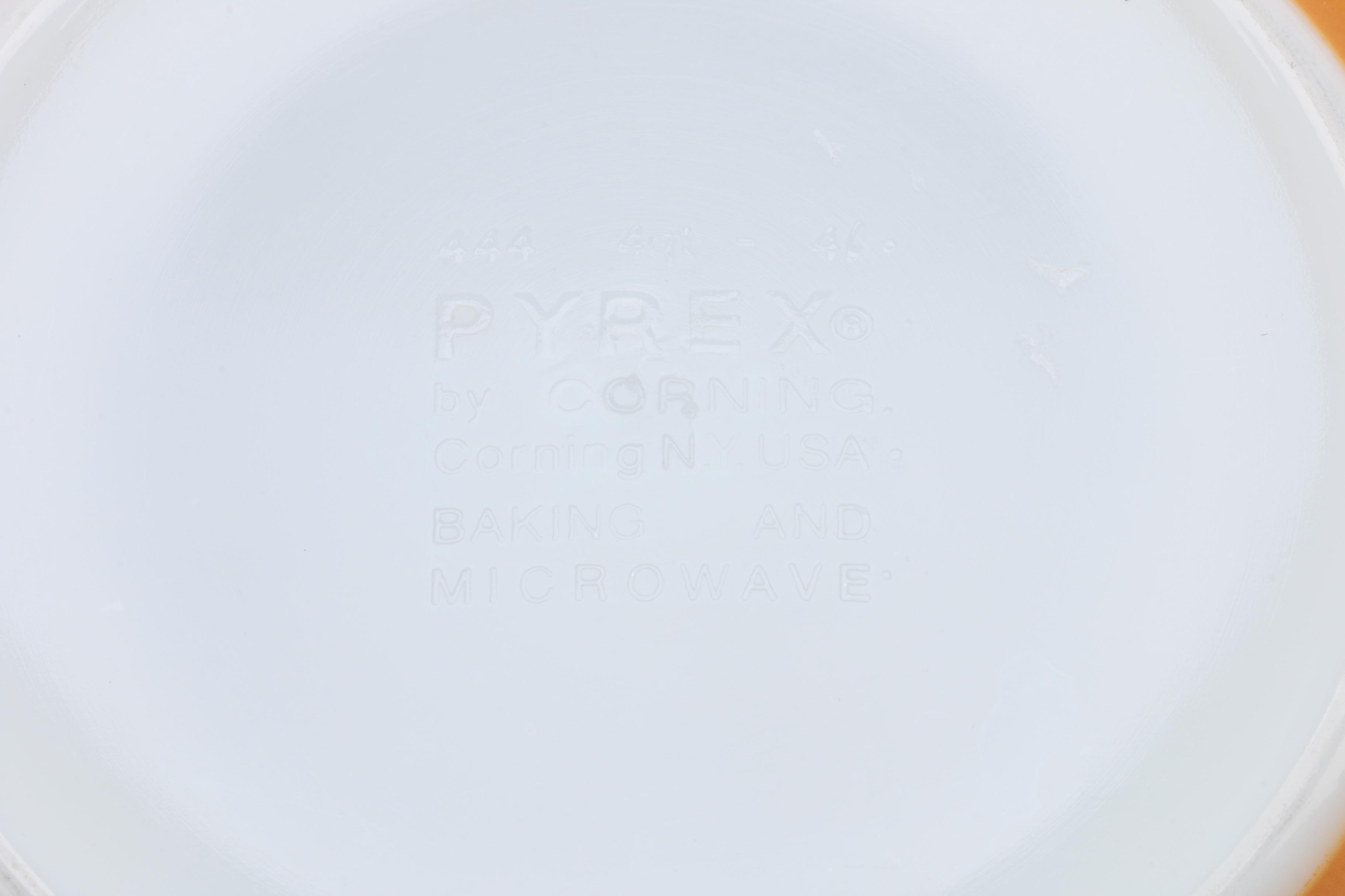 Vintage Pyrex Mixing Bowls Including "Early American" and "Friendship"