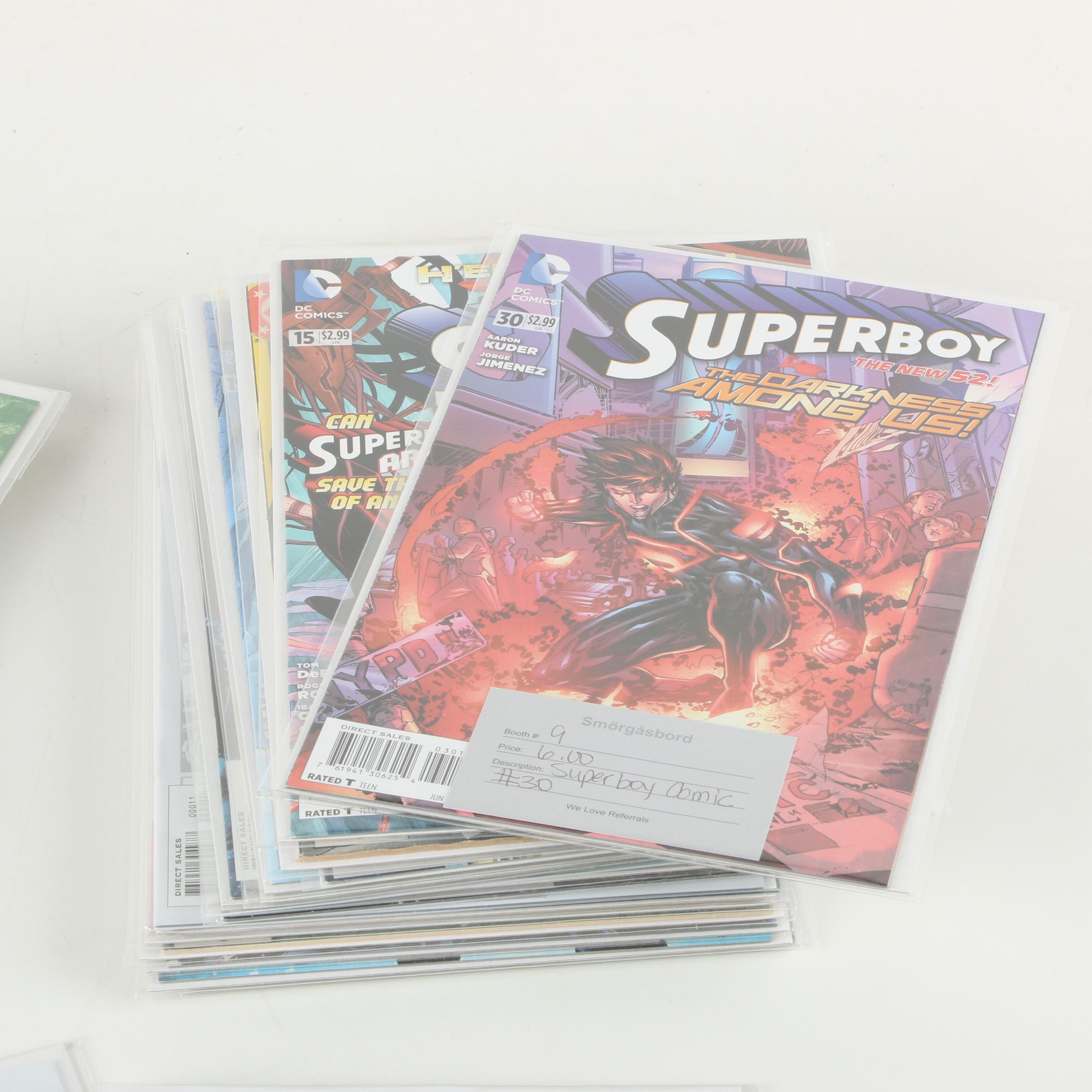 Modern Age DC Comic Books Including "Superman" and "Deathstroke"