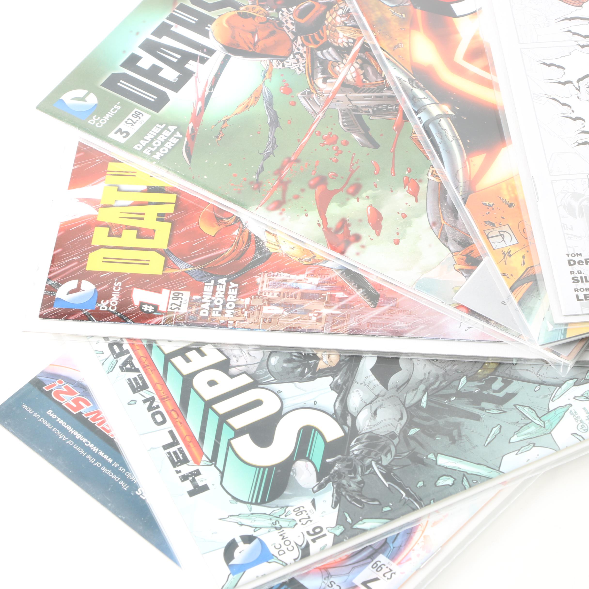 Modern Age DC Comic Books Including "Superman" and "Deathstroke"