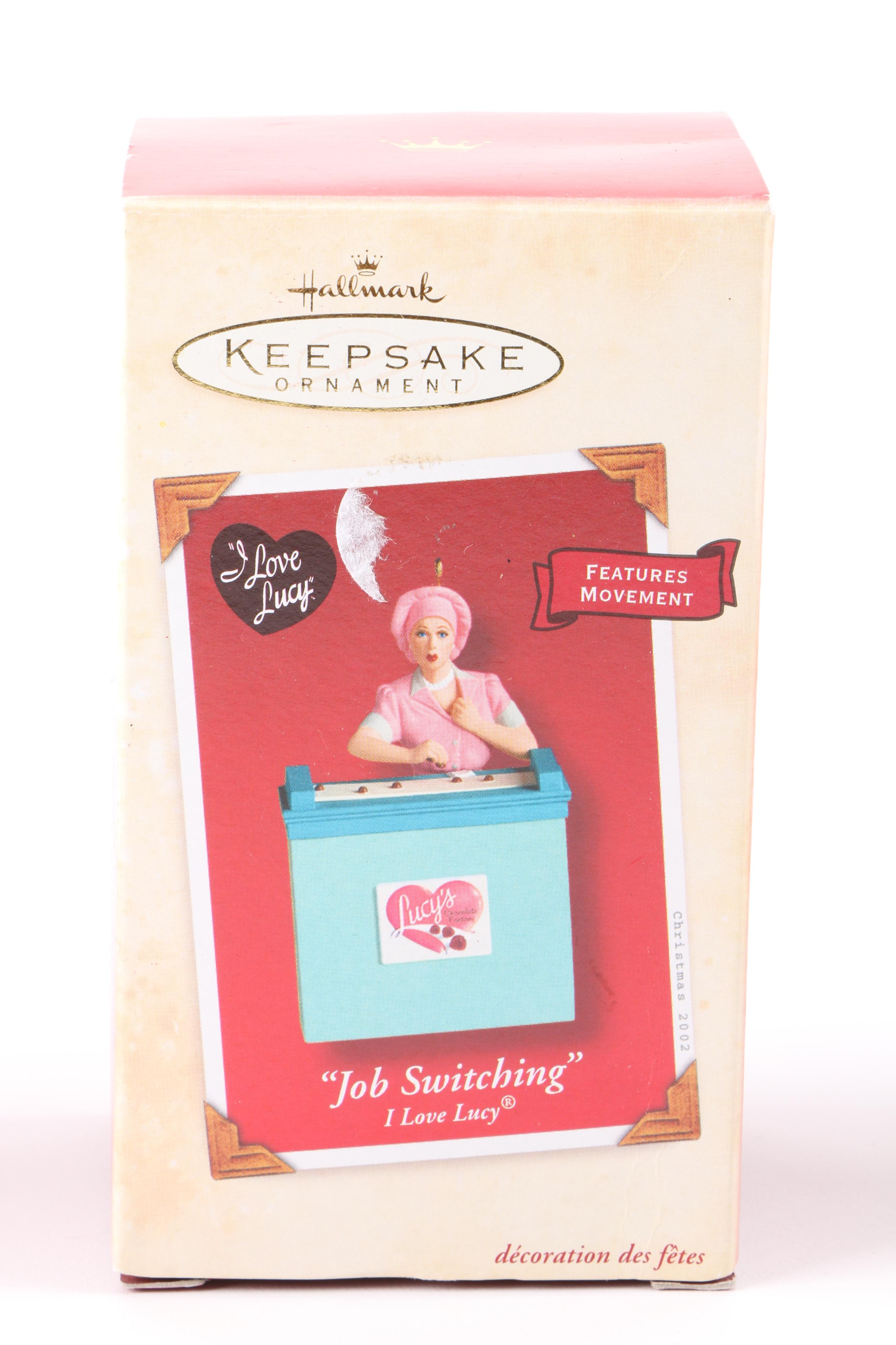 "I Love Lucy" Themed Ornaments