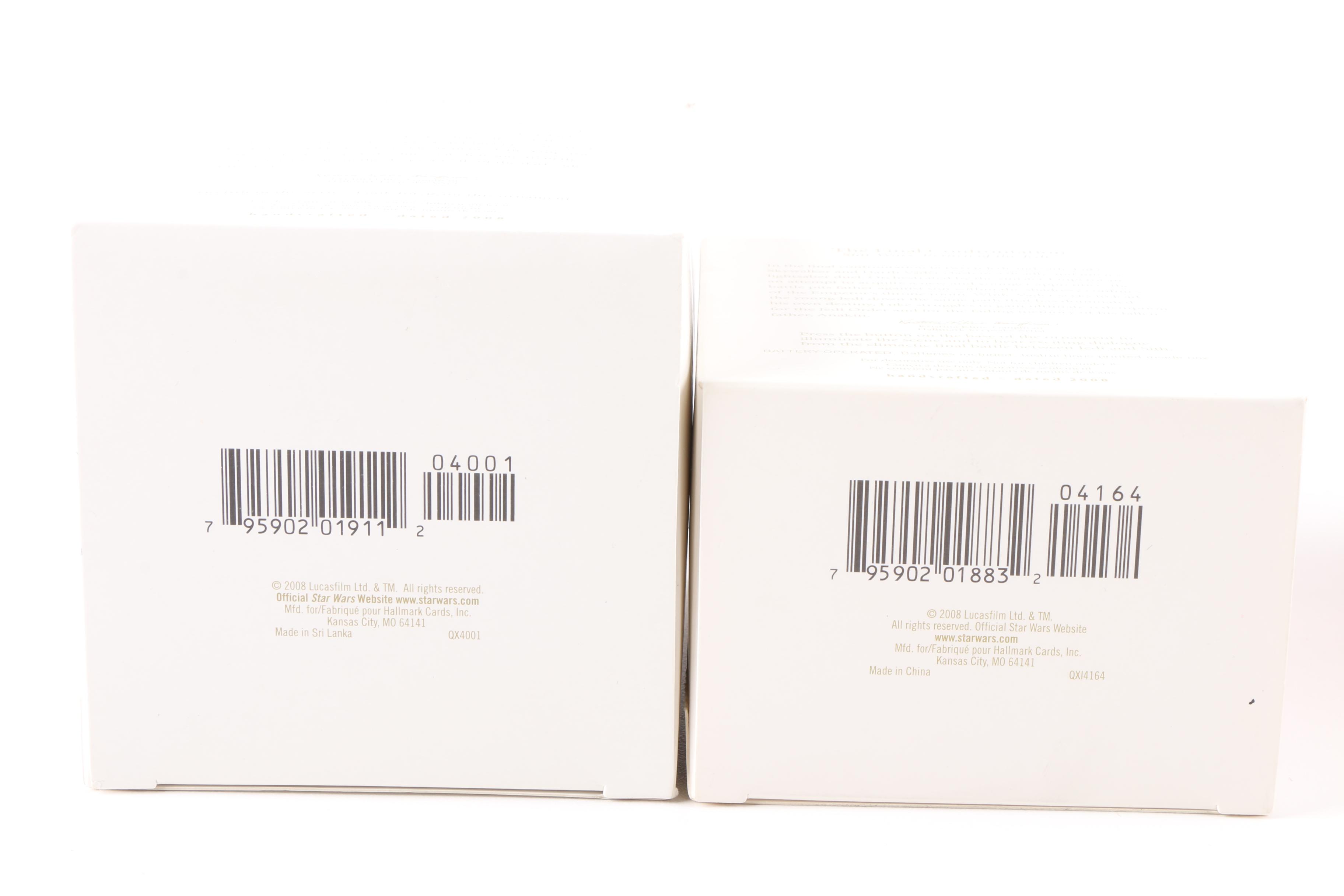 "Star Wars Return of the Jedi" Themed Ornaments