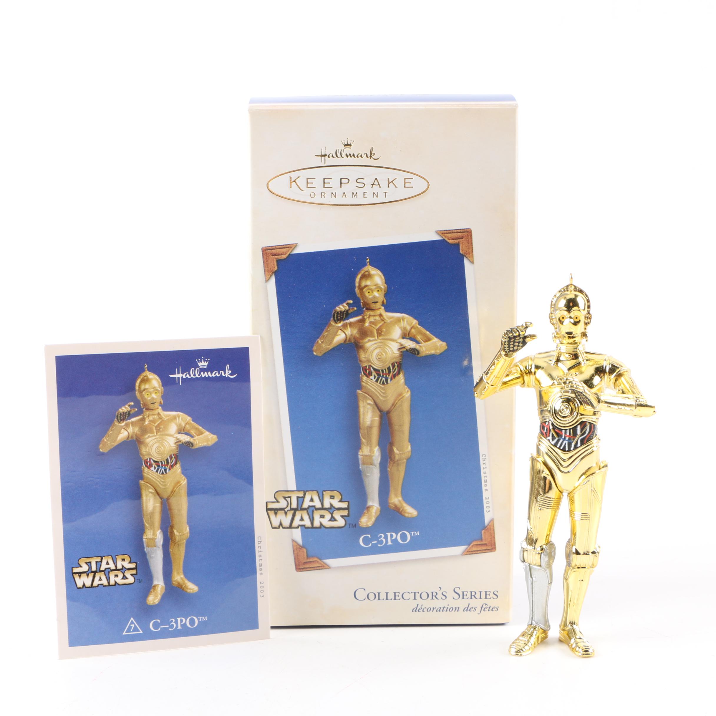 Hallmark Keepsake Collection Star Wars Themed Ornaments