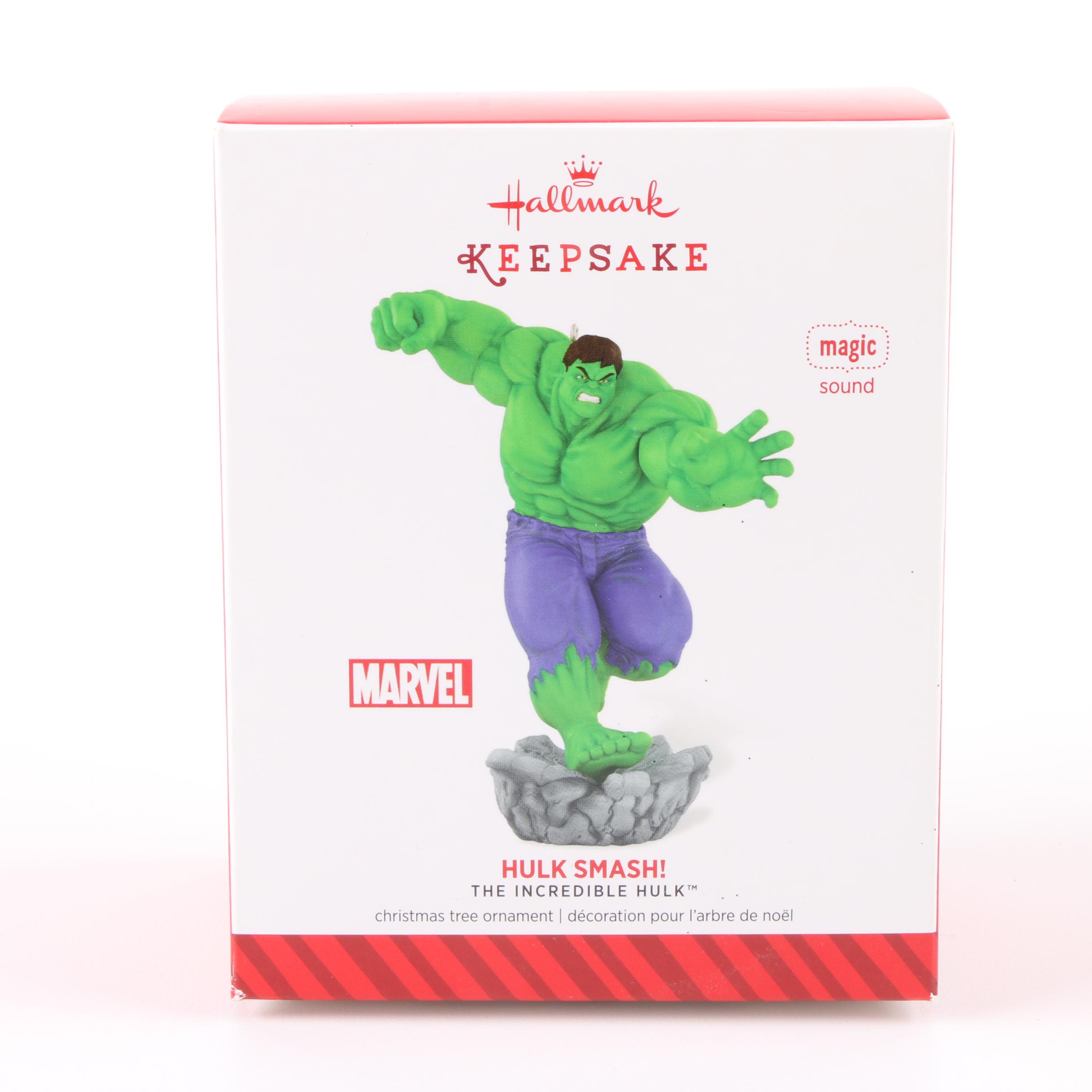 Hallmark "Hulk", "The Joker" and Other Christmas Ornaments