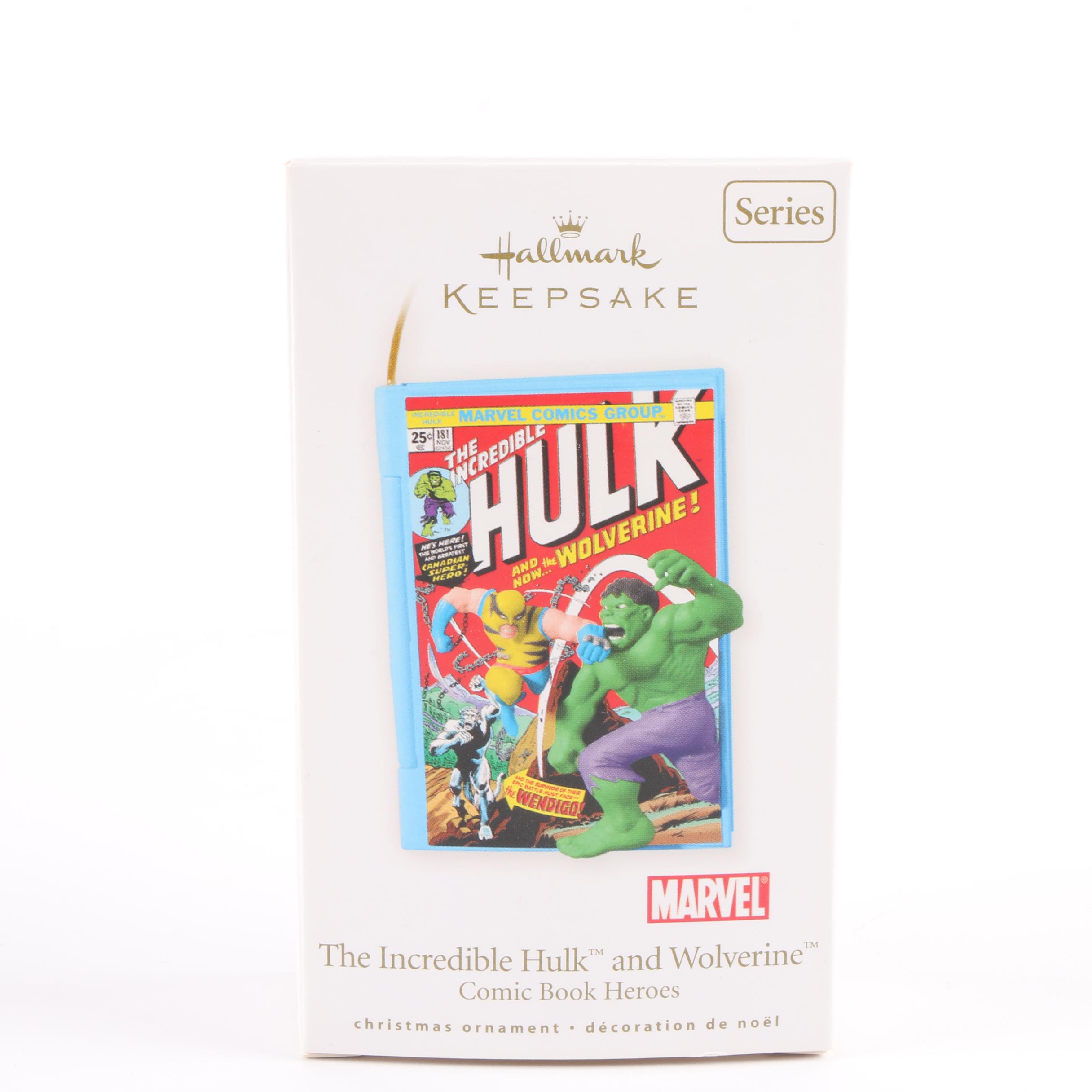 Hallmark "Hulk", "The Joker" and Other Christmas Ornaments