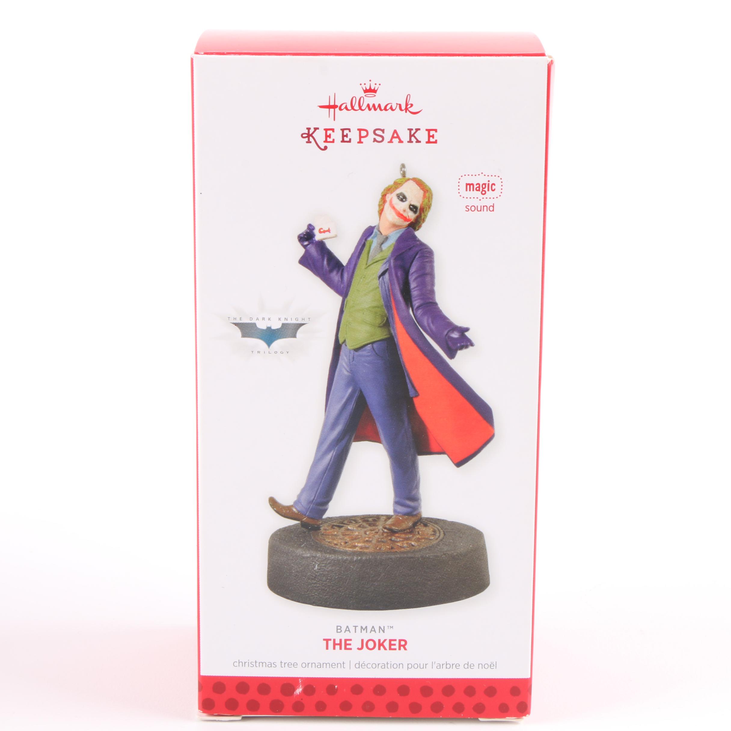 Hallmark "Hulk", "The Joker" and Other Christmas Ornaments