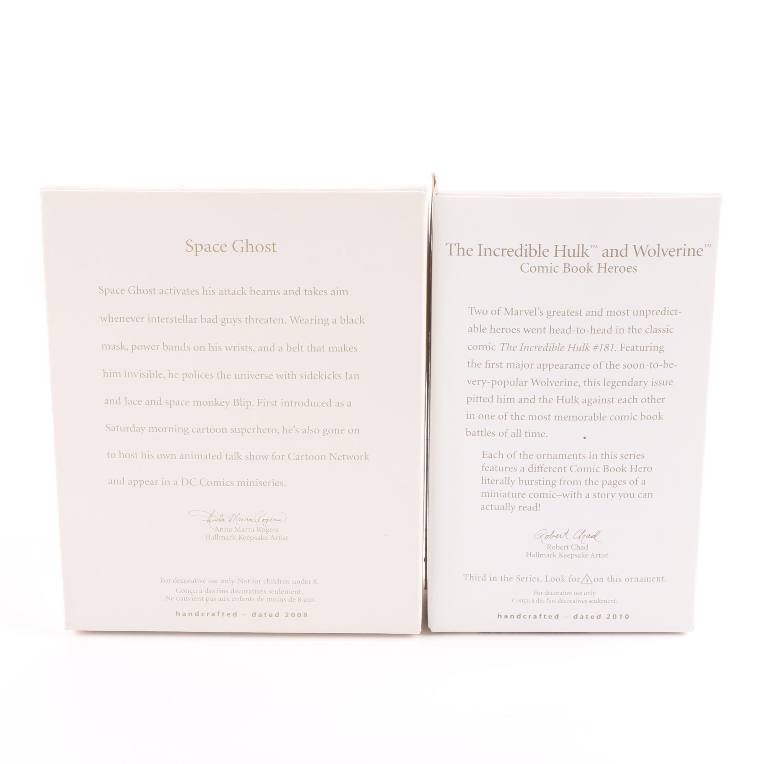 Hallmark "Hulk", "The Joker" and Other Christmas Ornaments