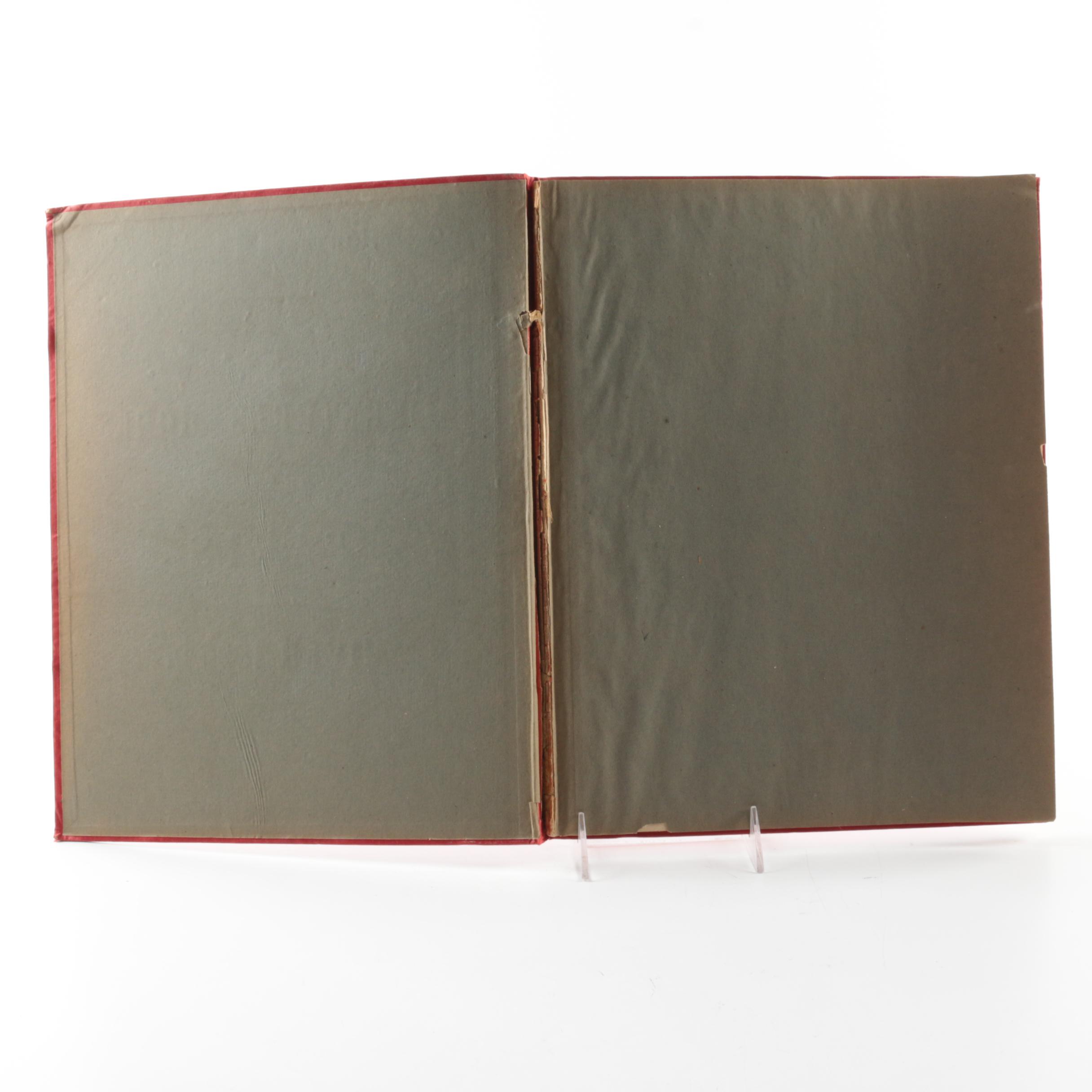 1895 Hortense Fabrics "Les Dernières Modes de Paris" Fashion Plates Booklet