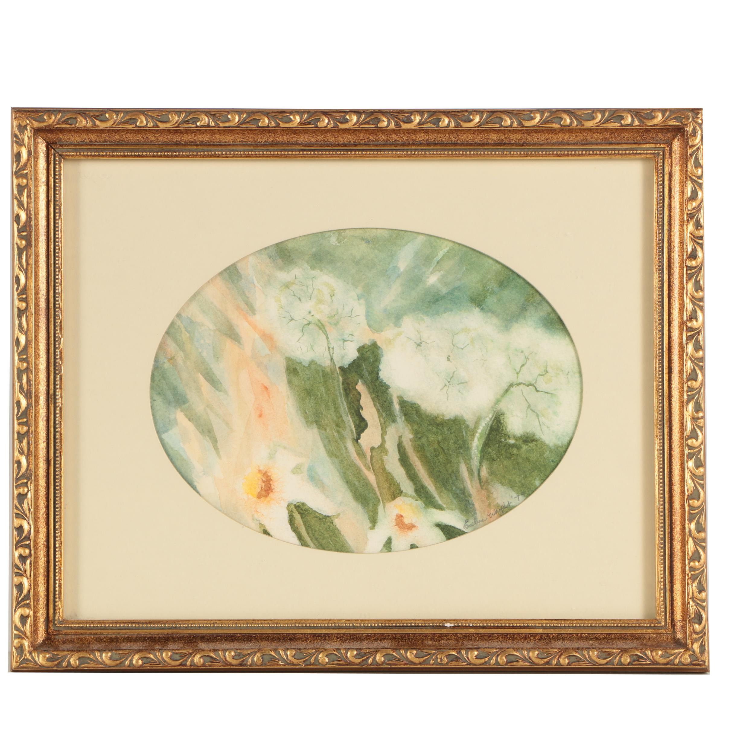 Evelyn Wright Watercolor Painting
