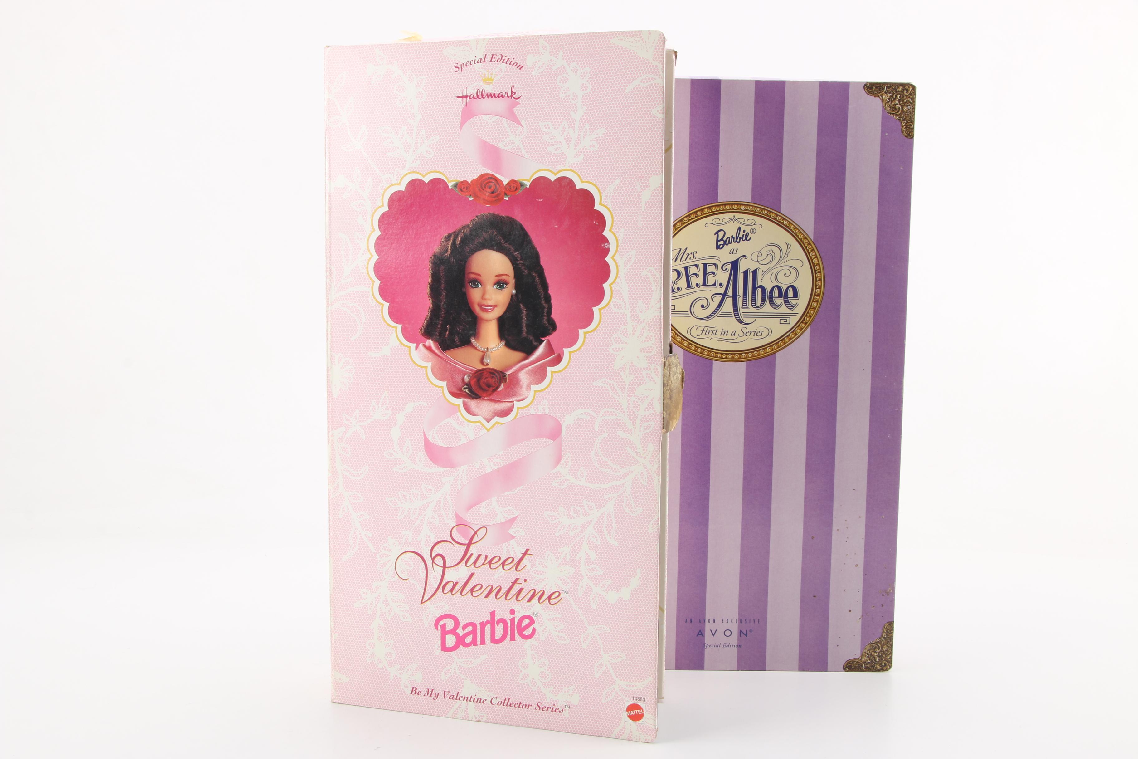 Spring Themed Barbie Dolls Including Spring Petals