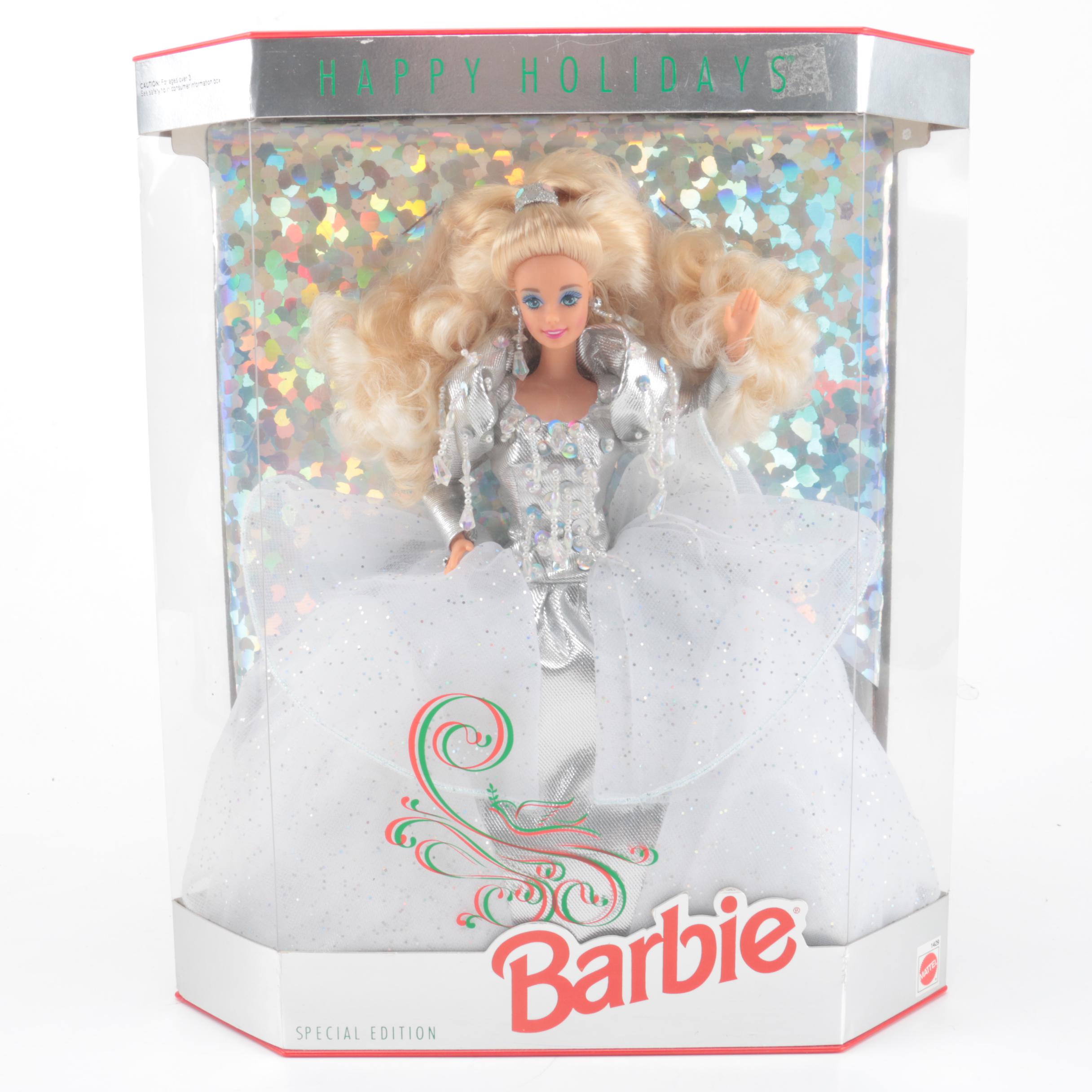 Five Special "Holiday Themed" Barbie Dolls
