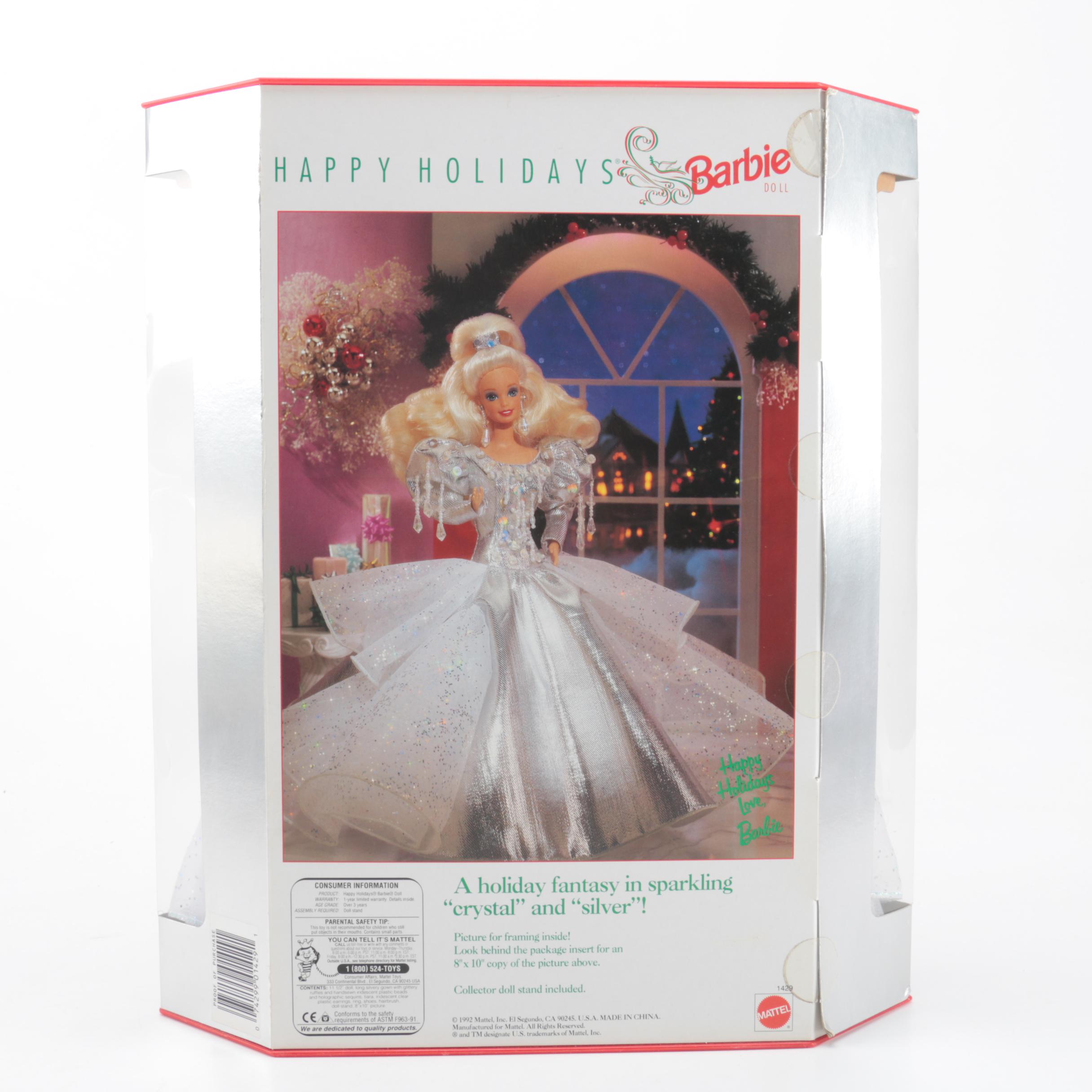 Five Special "Holiday Themed" Barbie Dolls