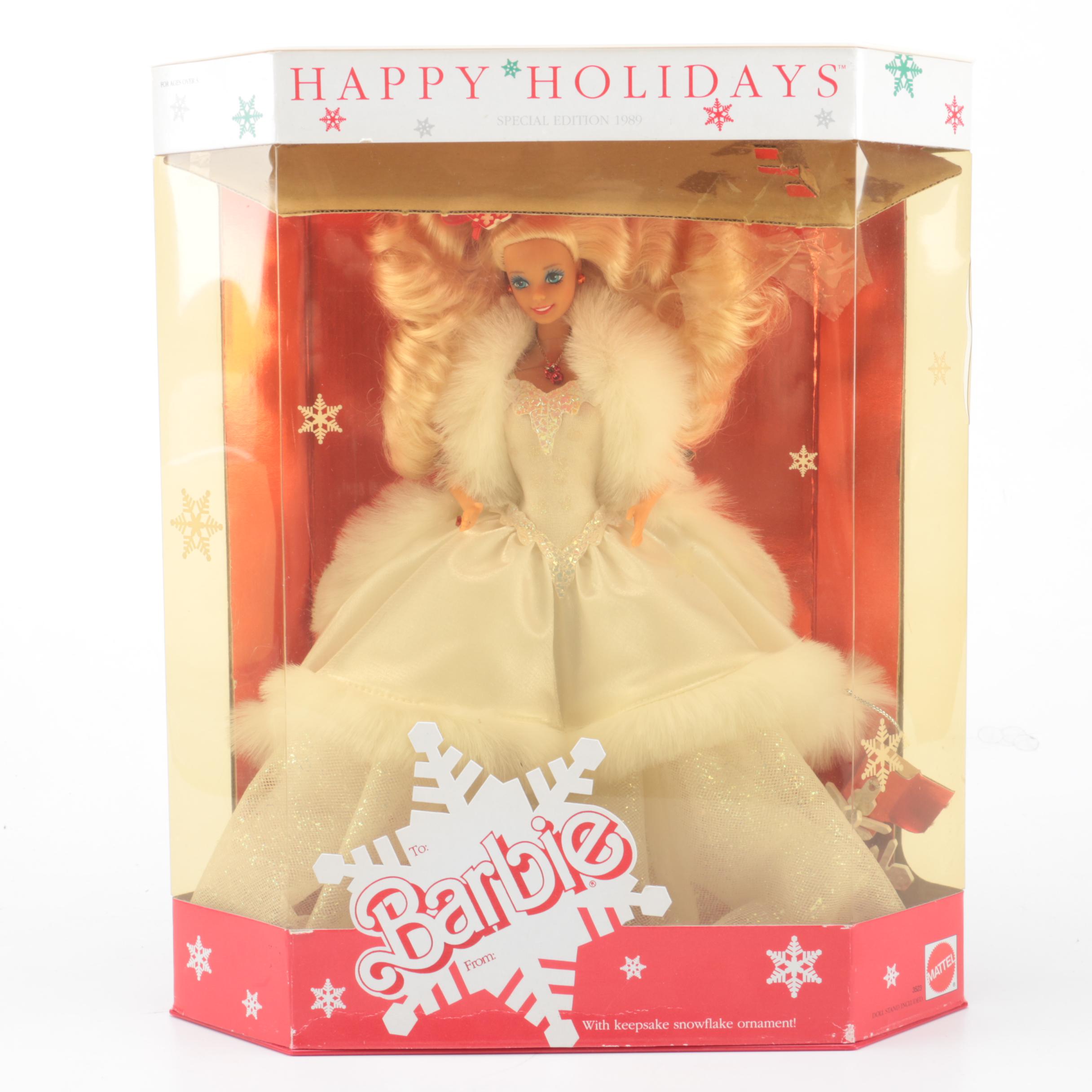 Five Special "Holiday Themed" Barbie Dolls