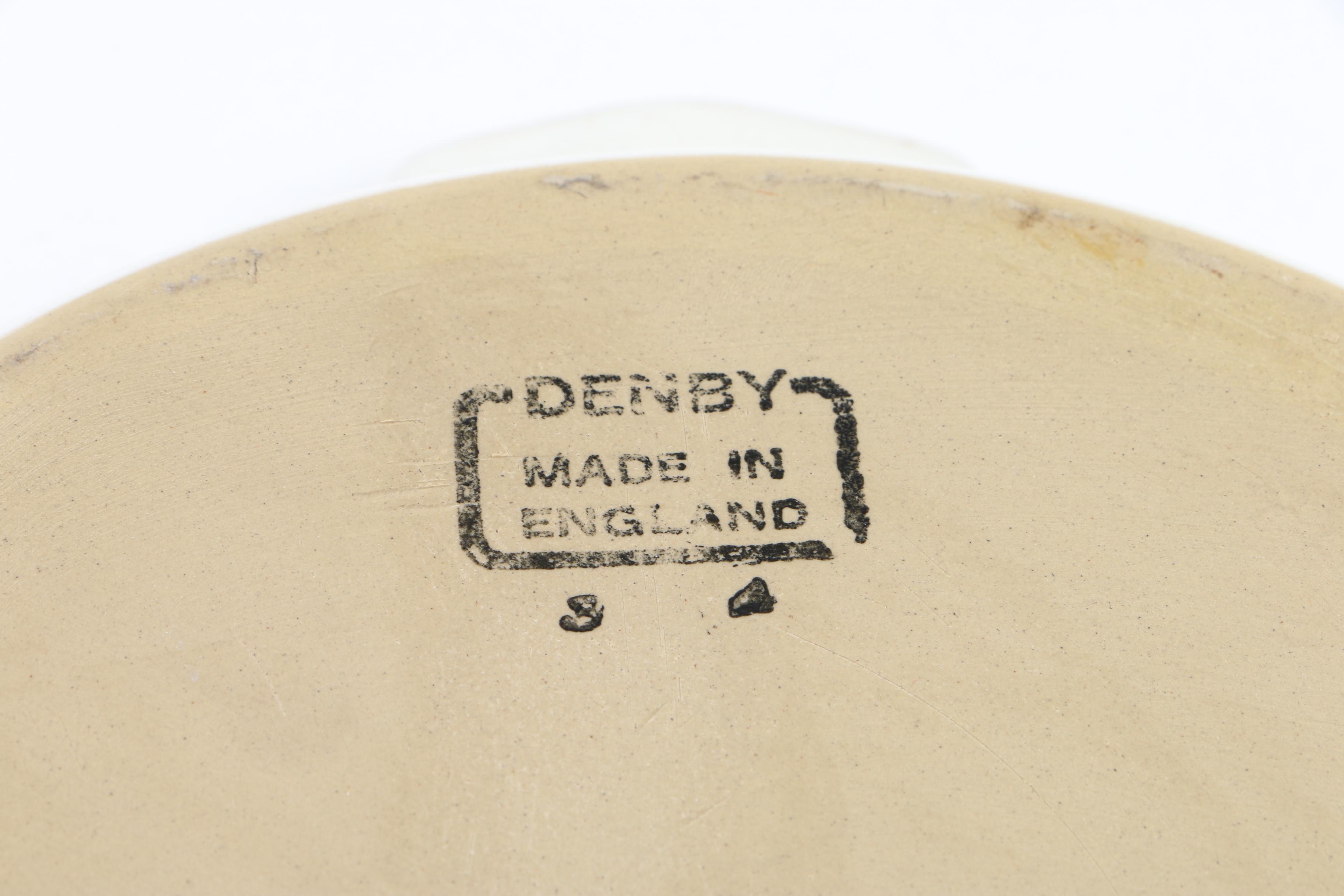 Denby "Potpourri Honey" Dinnerware and Pyrex Glass Dishes