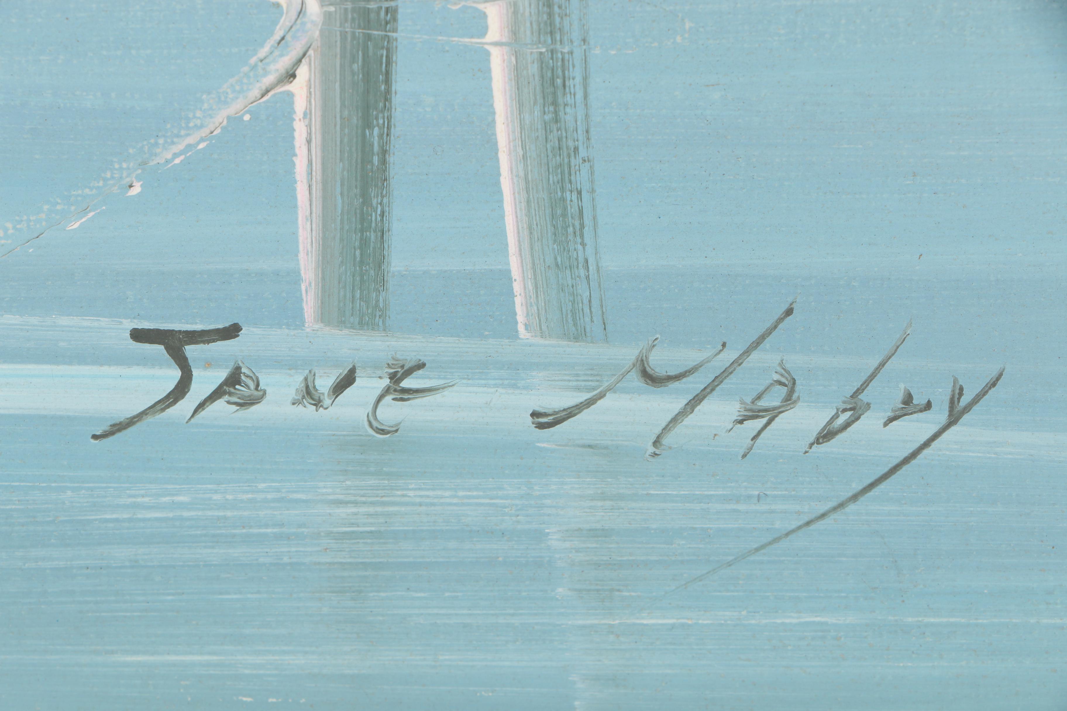 Jane Mabry Oil Painting