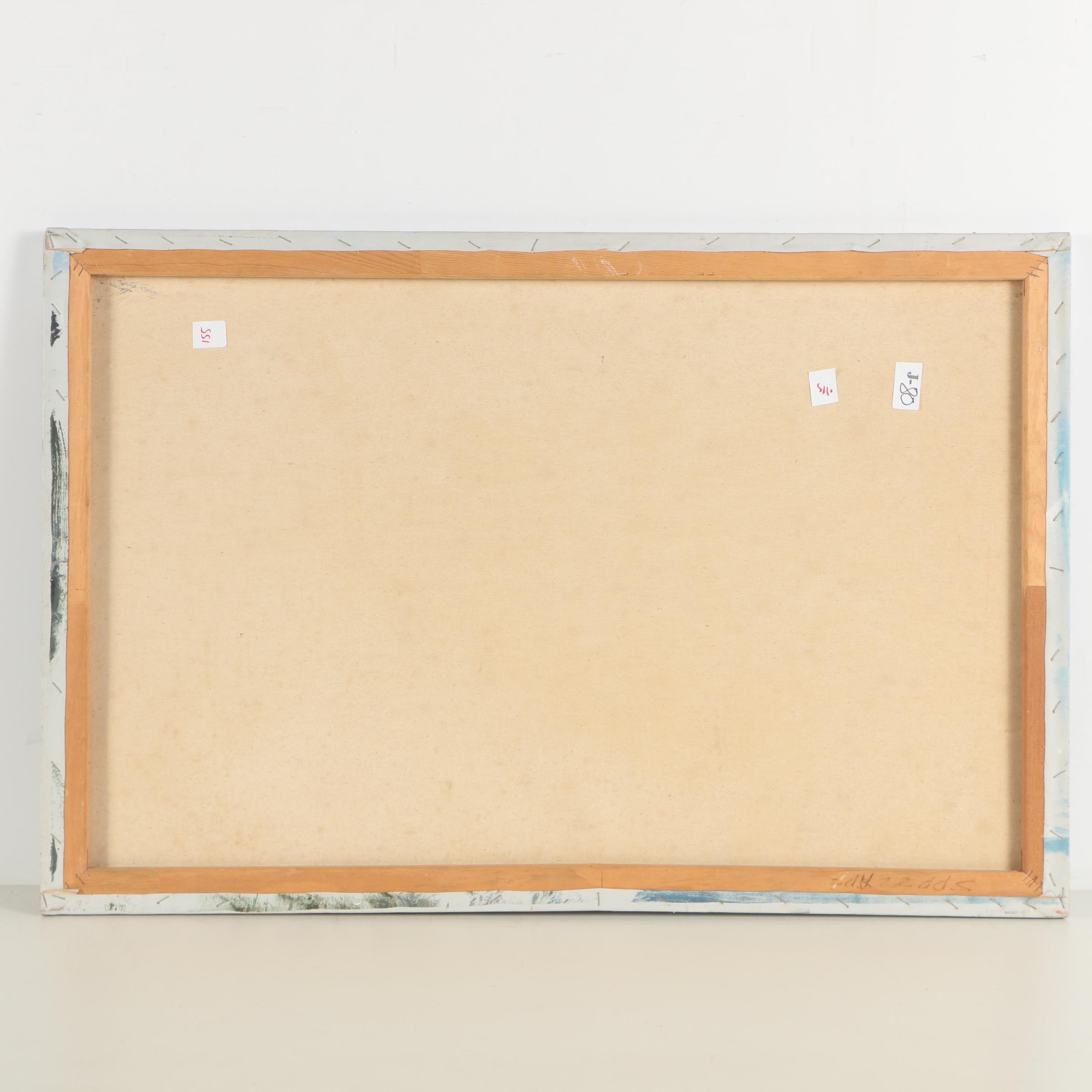 Jane Mabry Oil Painting