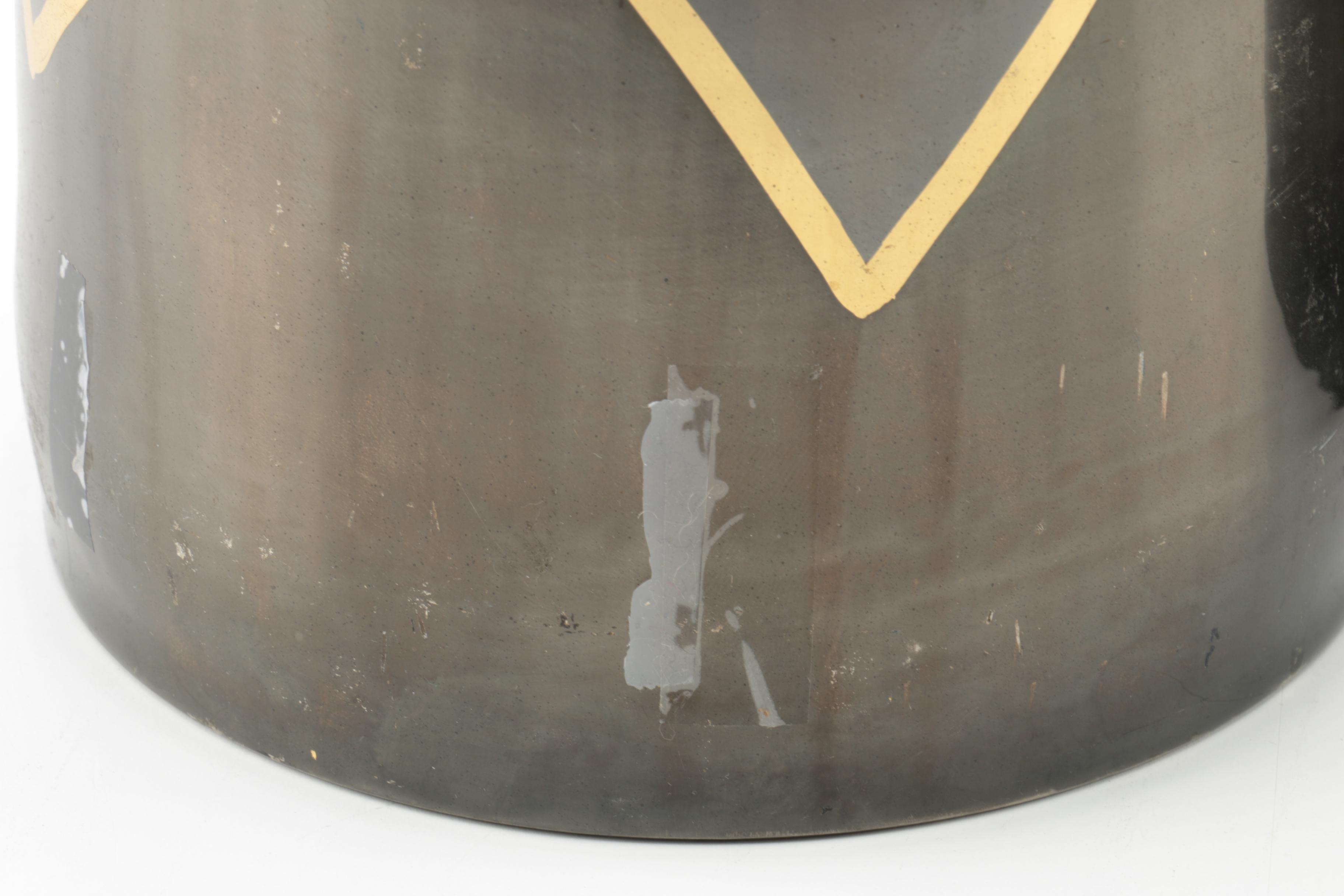 Matching Metal Vases