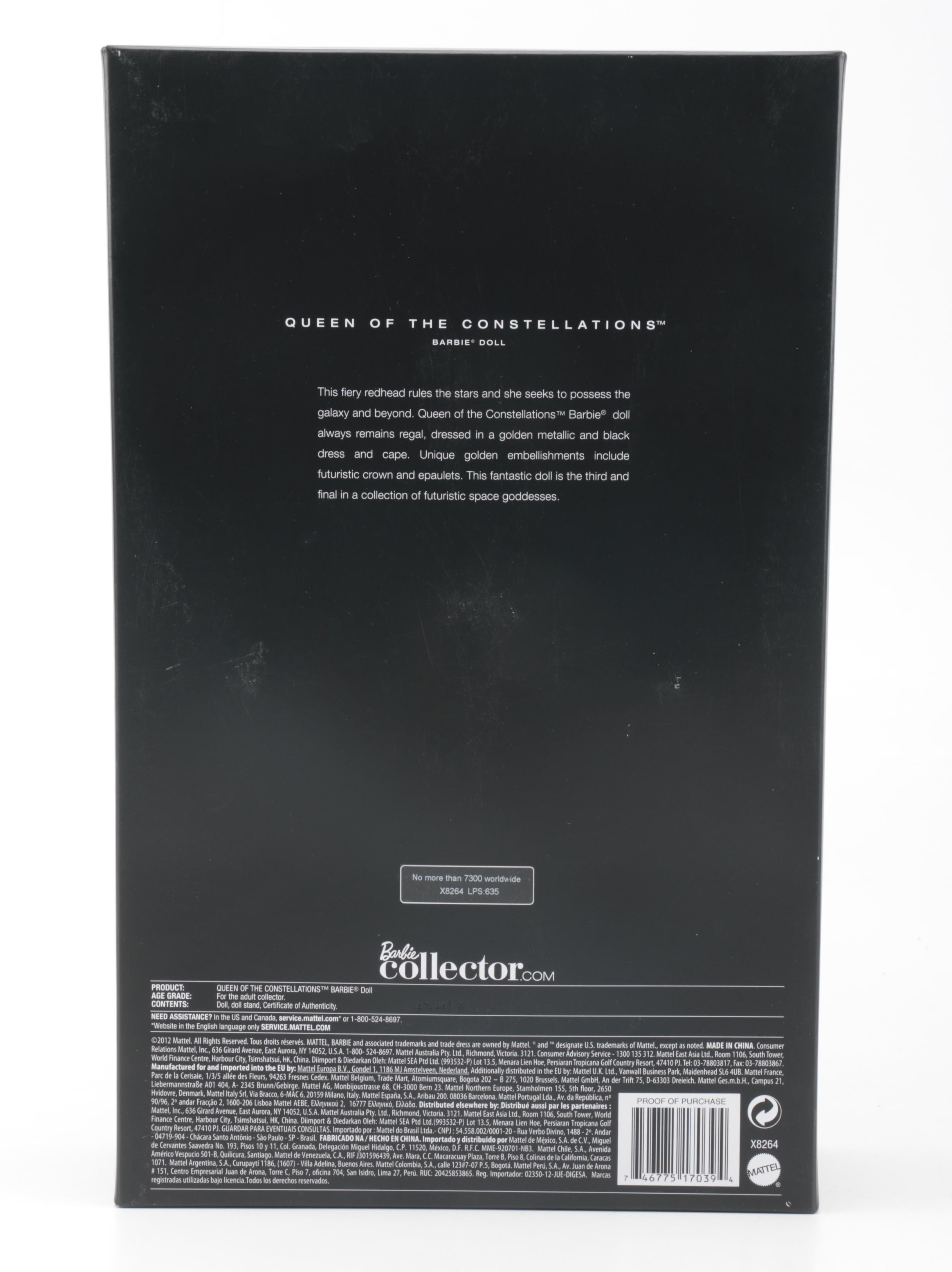 2012 Mattel "Queen of the Constellations" Barbie