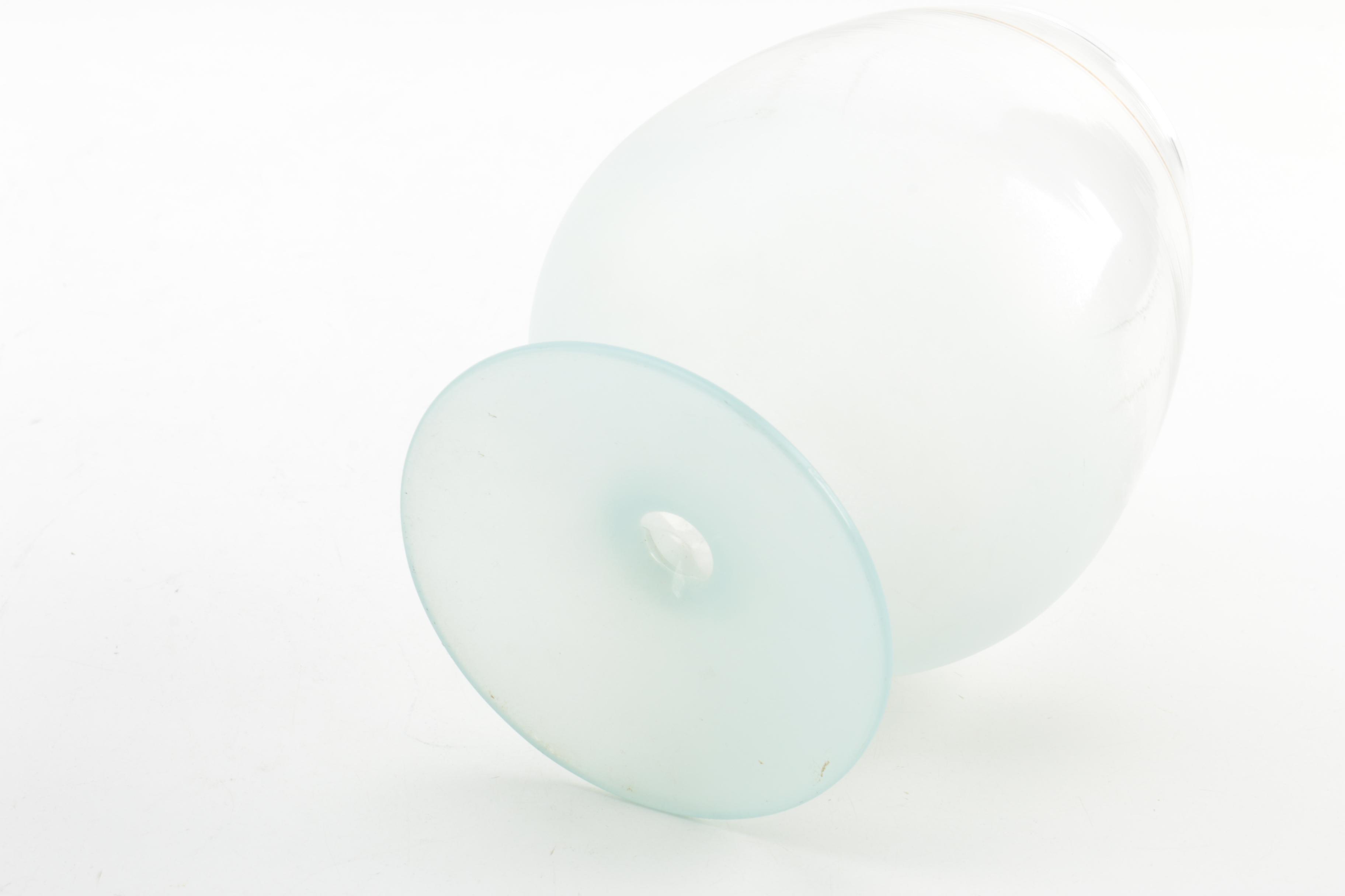 West Virginia Glass Specialty "Blendo Turquoise" Glassware